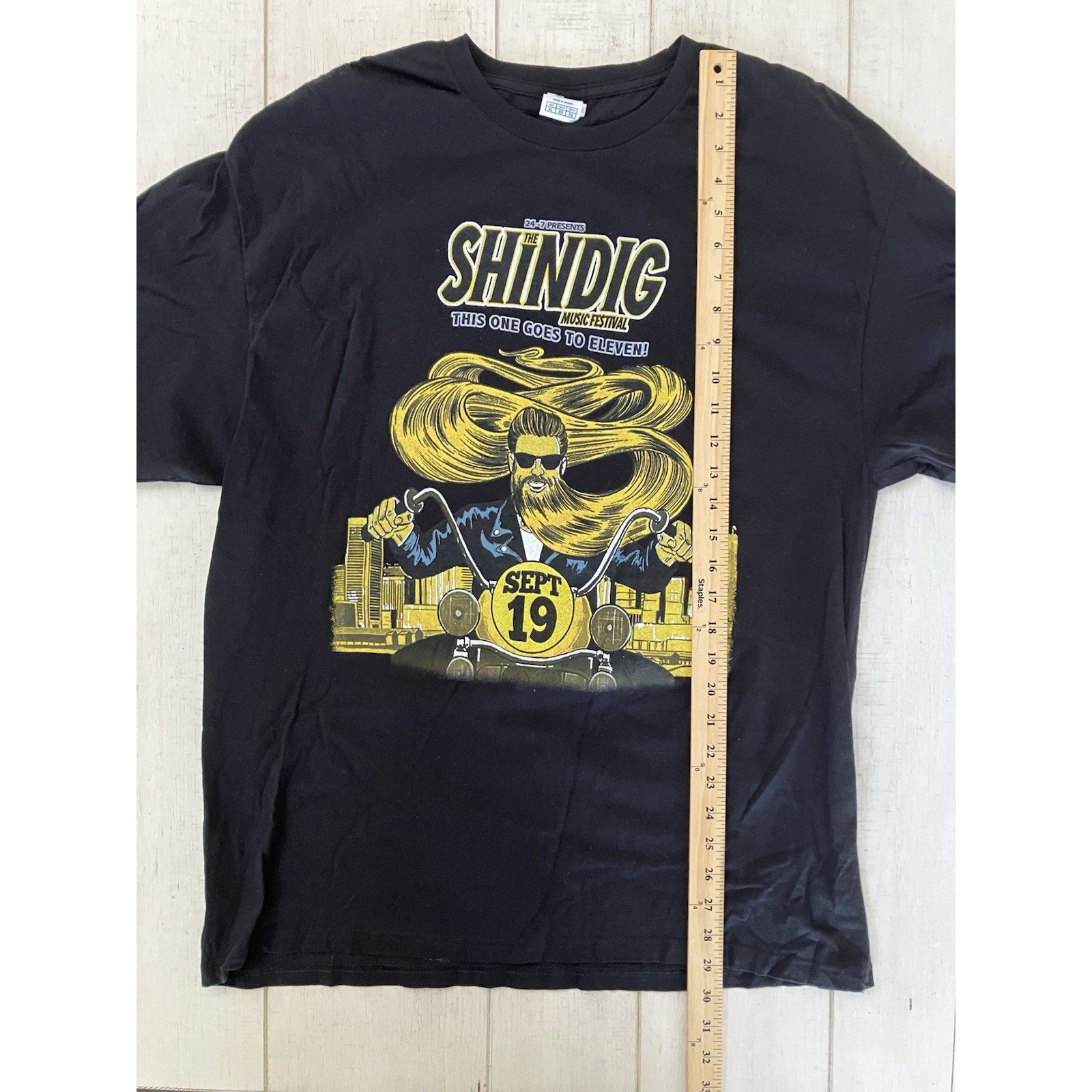 Delta The Shindig 2015 Godsmack Stone Temple Pilots Rock Band Conc Size US XL / EU 56 / 4 - 5 Thumbnail