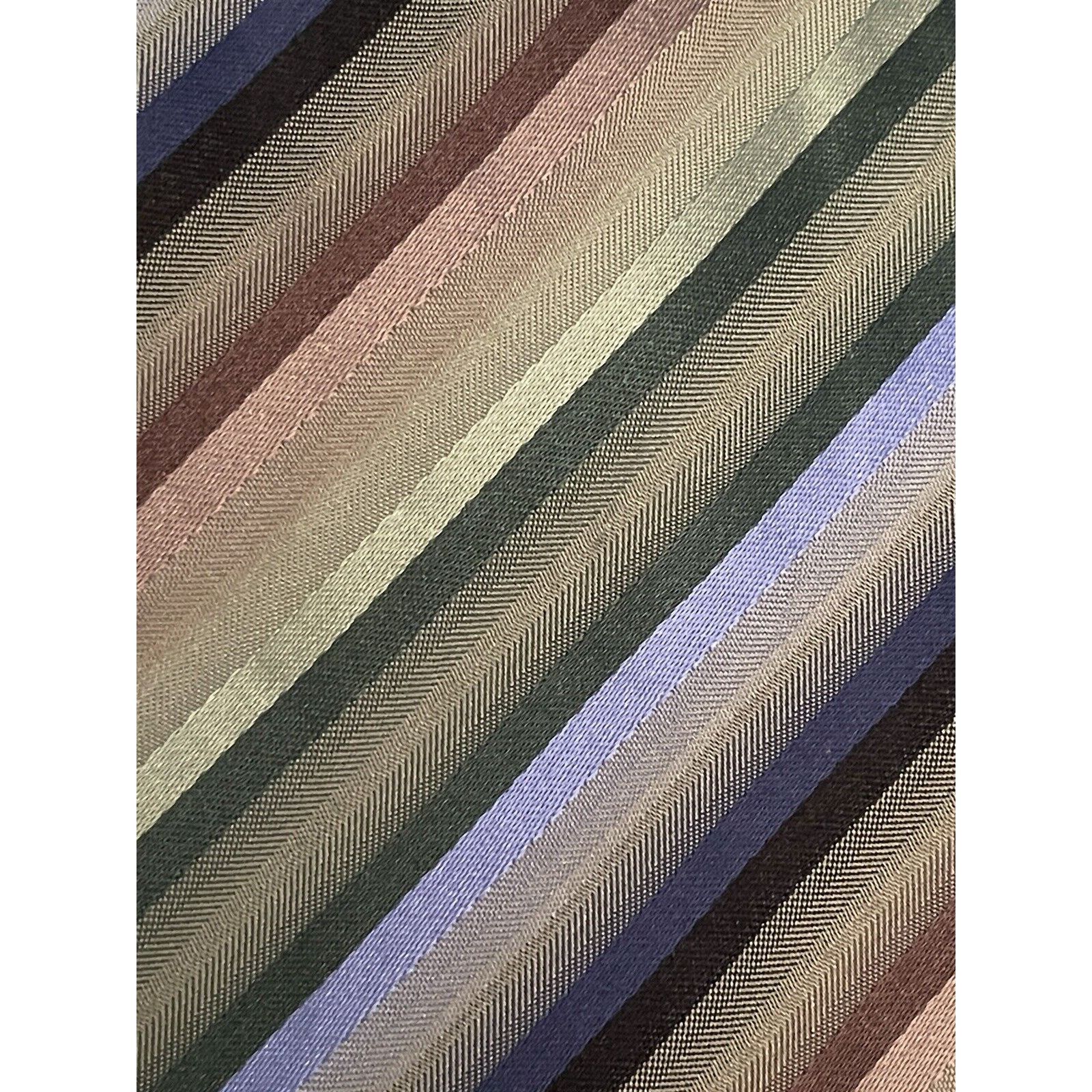 Kenneth Cole Kenneth Cole Reaction Green Blue Brown 100% Silk China Size ONE SIZE - 9 Thumbnail