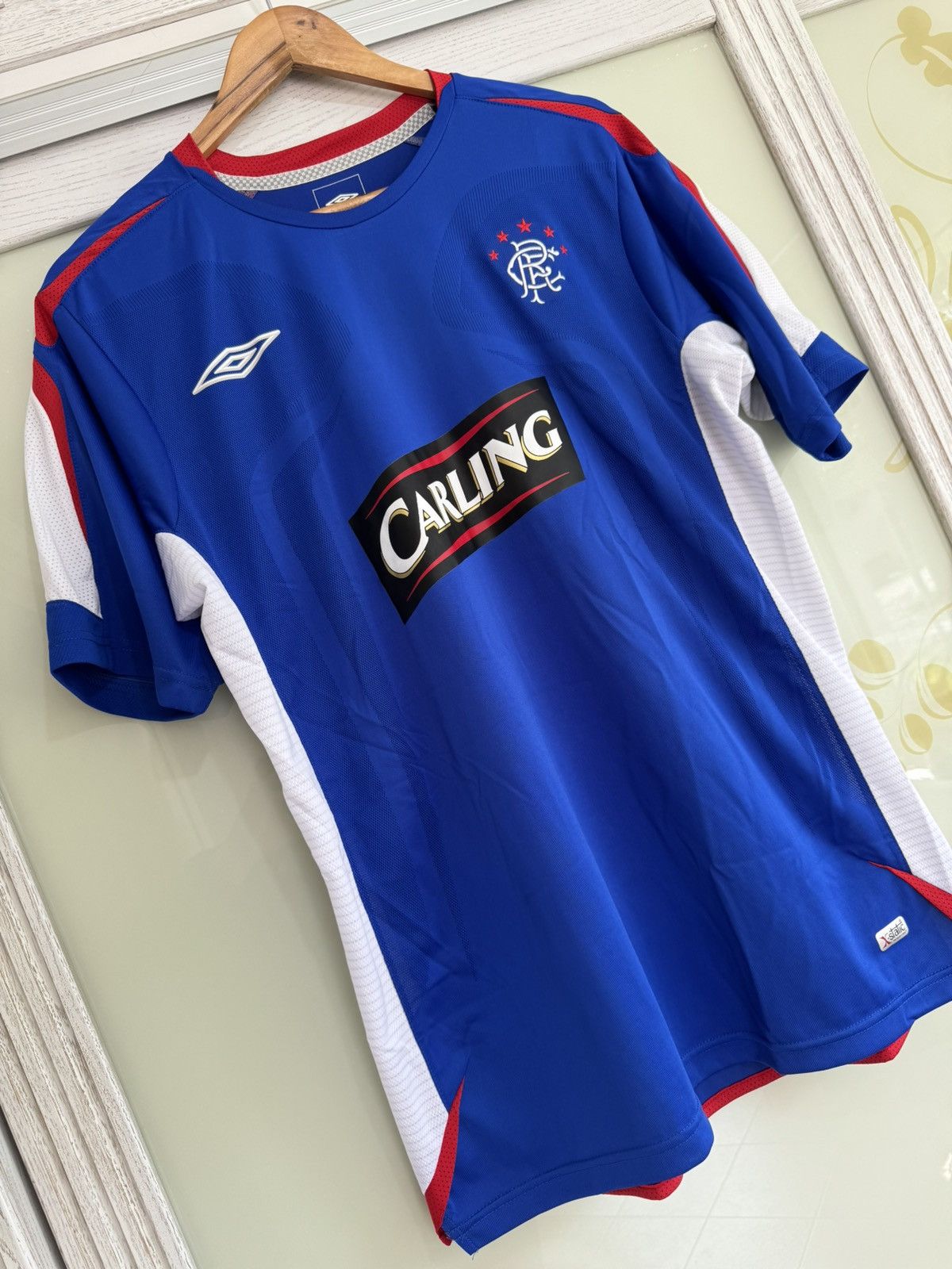 Umbro × Vintage Vintage Glasgow Rangers 2008-2009 Soccer Jersey Football Kit Size US L / EU 52-54 / 3 - 4 Thumbnail