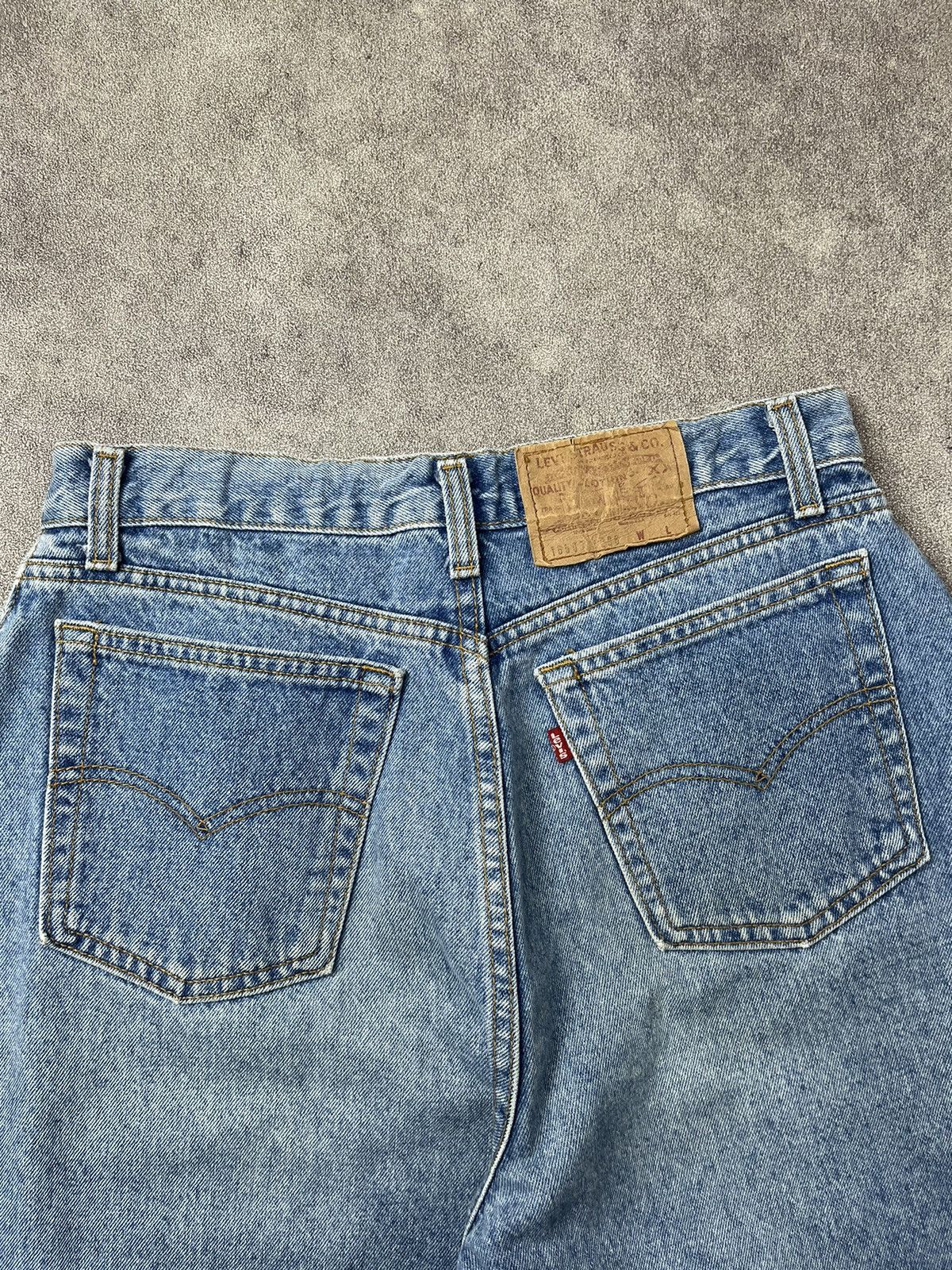 Levi's Vintage Clothing Levis 1605-1206 usa made 80’s tapered jeans Size US 30 / EU 46 - 3 Thumbnail