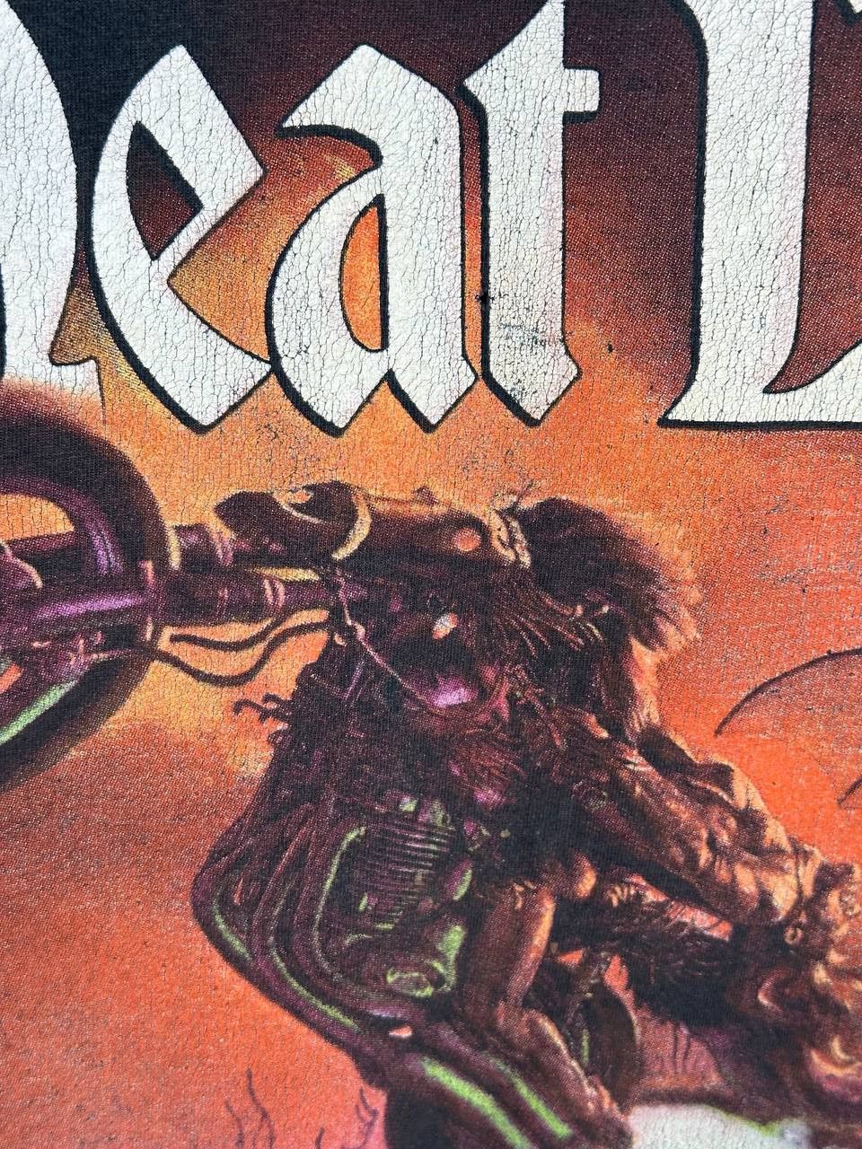 Band Tees × Vintage Vintage 2003 Meat Loaf Heavy Metal Band Tee Faded Size US L / EU 52-54 / 3 - 6 Thumbnail