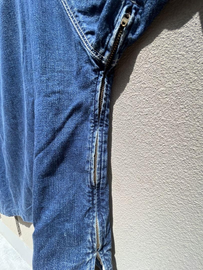 Kapital Zip Up Raglan Denim Shirt Size US S / EU 44-46 / 1 - 6 Thumbnail