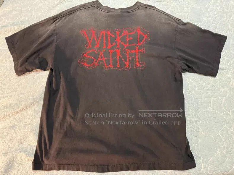 Saint Michael Saint Michael The god of death washed his short sleeves Size US XL / EU 56 / 4 - 2 Thumbnail