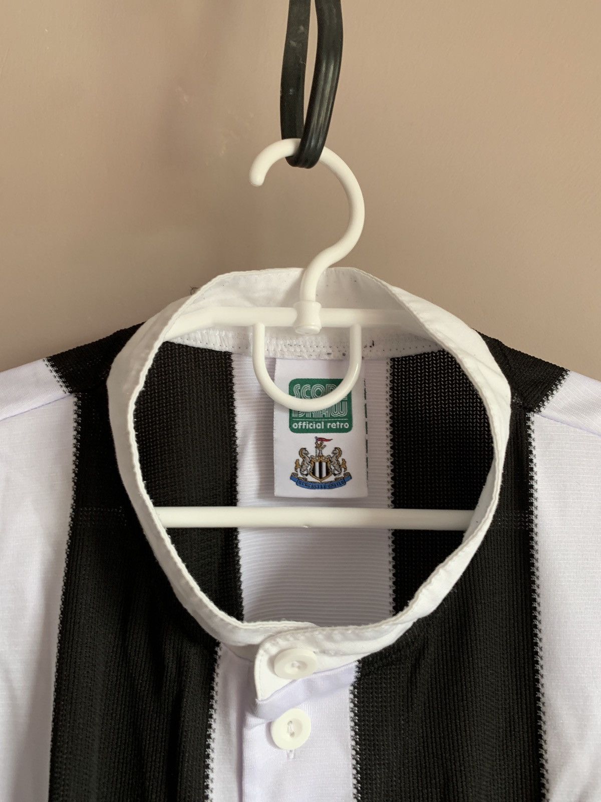 Vintage Newcastle United 1995 Home Football Shirt Retro Score Draw L Size US L / EU 52-54 / 3 - 10 Thumbnail