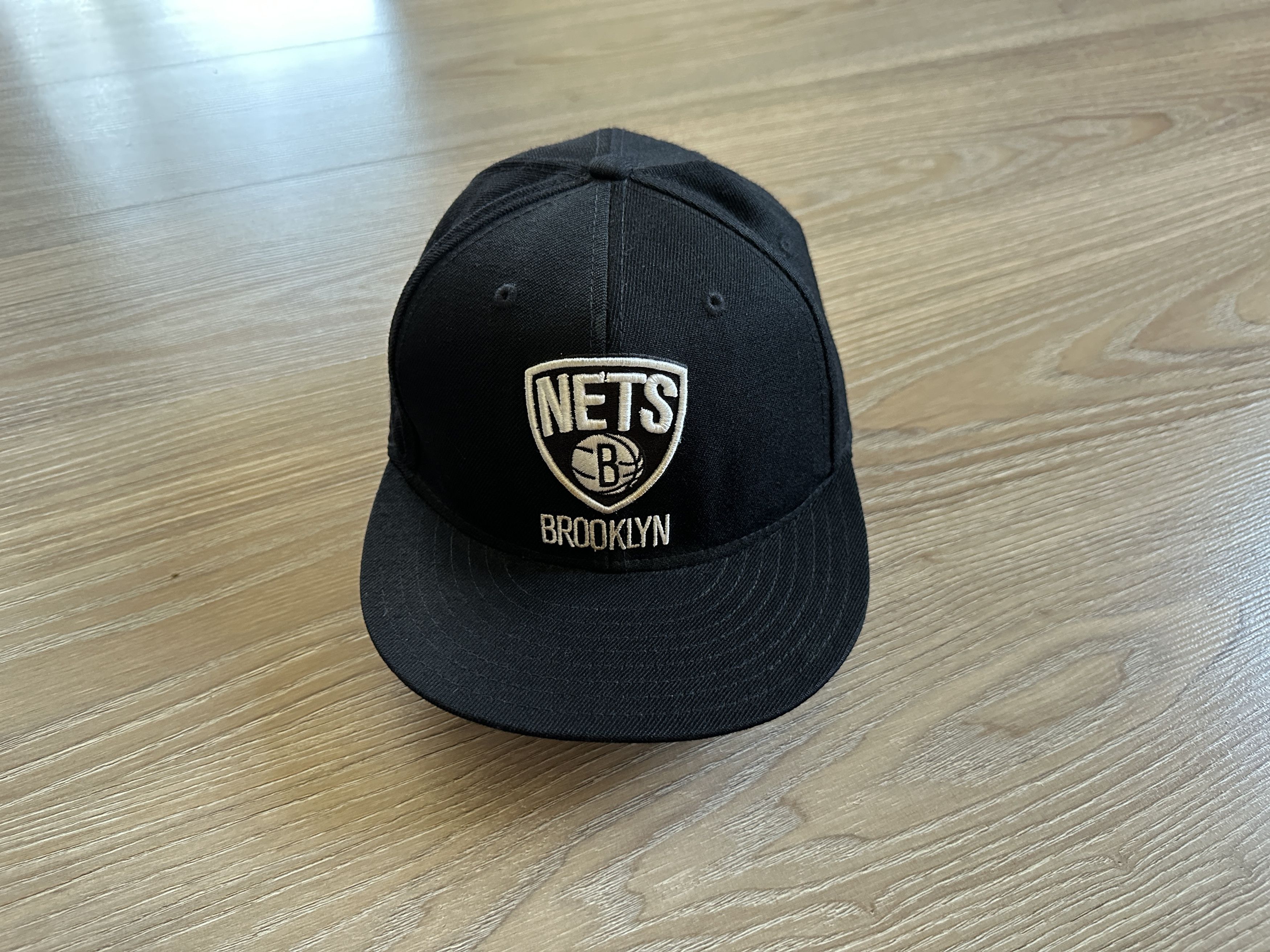 Adidas × NBA Adidas Men’s Brooklyn Nets Black Snapback Hat Size ONE SIZE - 3 Thumbnail