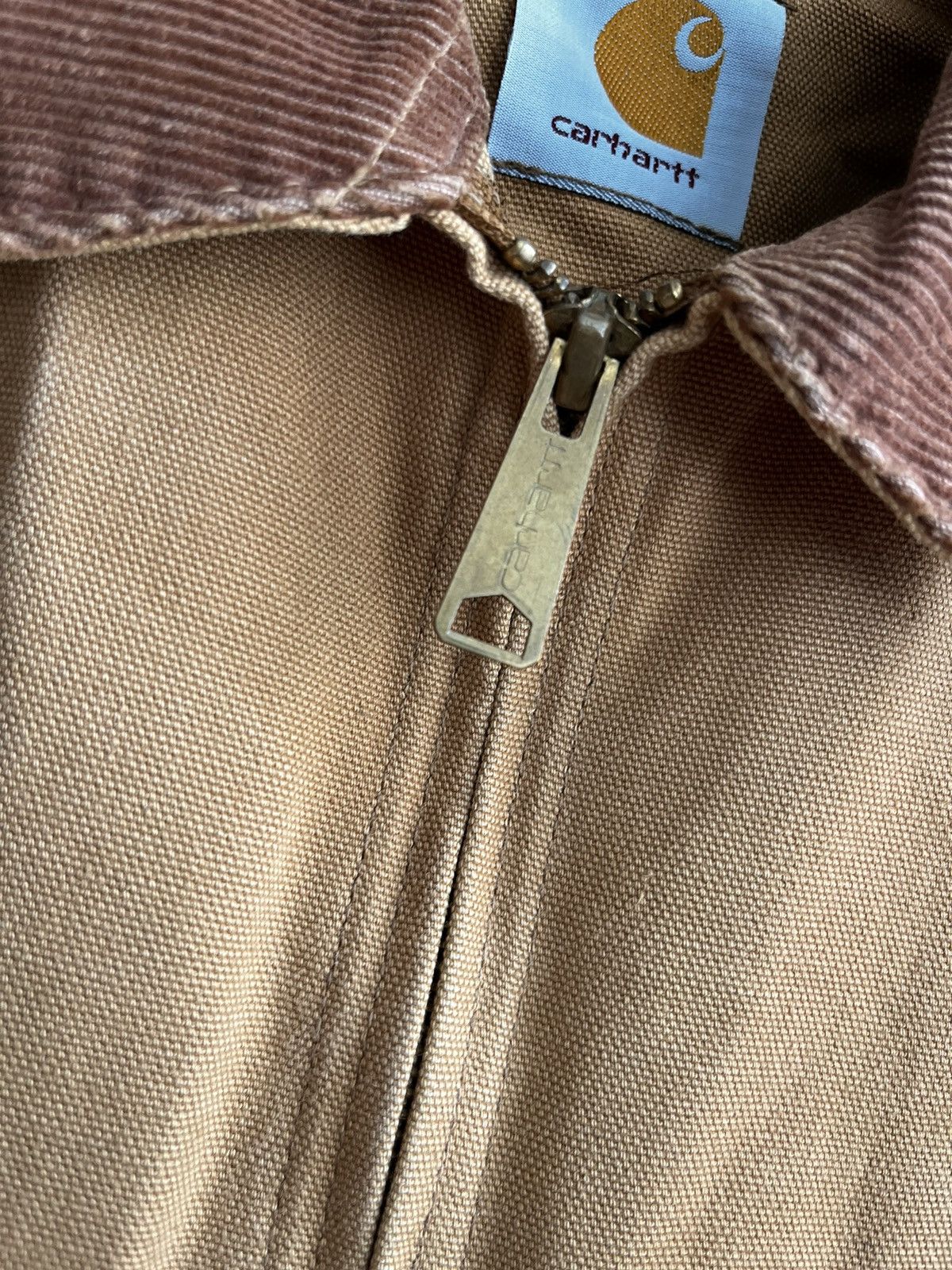Carhartt × Vintage Vintage Carhartt Detroit Jacket Brown Size US L / EU 52-54 / 3 - 9 Thumbnail