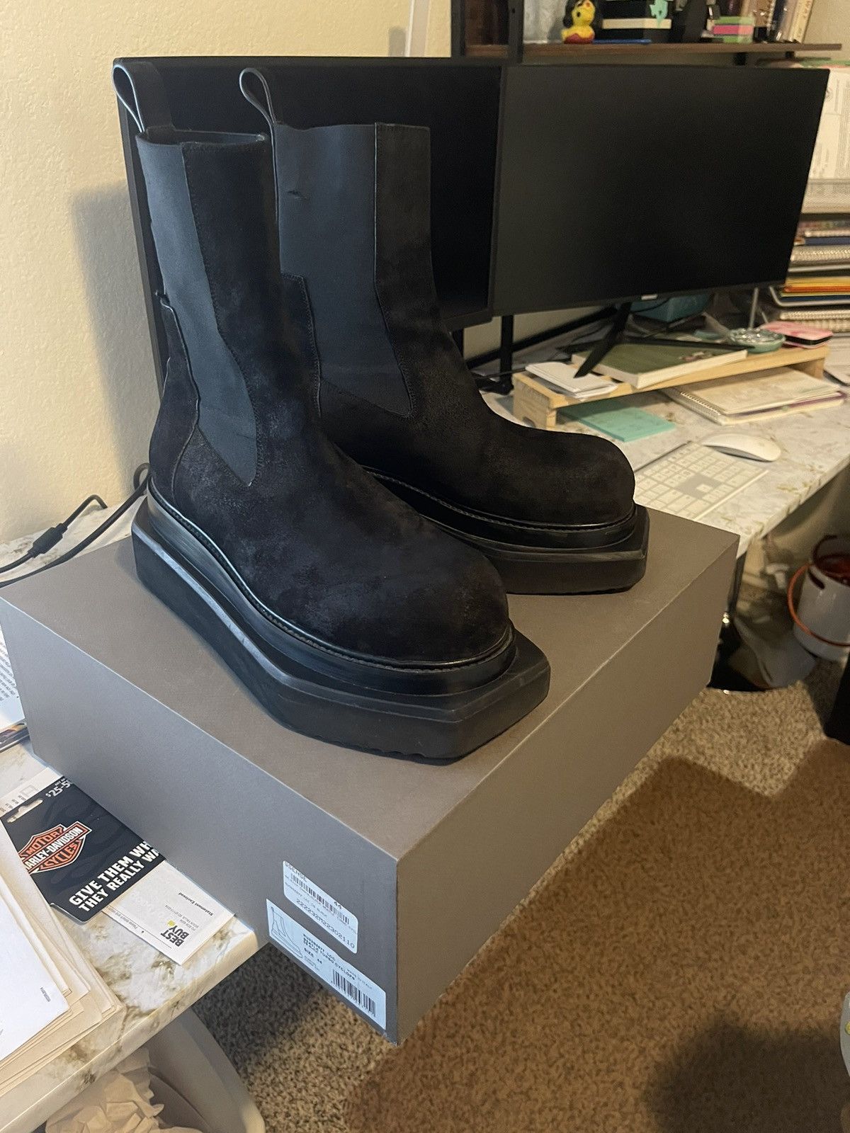 Rick Owens Rick Owens Beatle Turbo Cyclops Boots | Grailed
