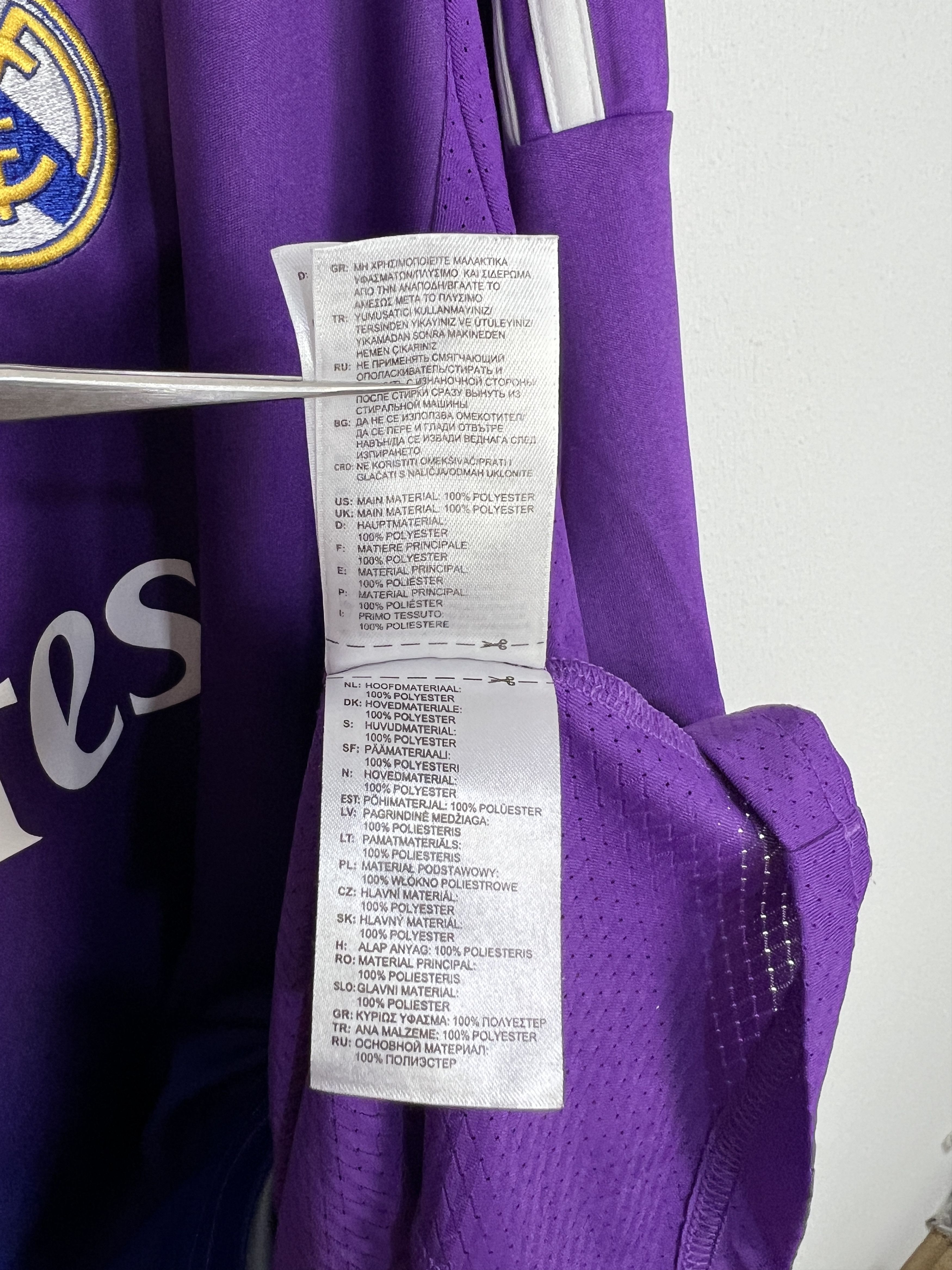 Adidas Real Madrid Goalkeeper football shirt 2013 Soccer Adidas Size US XXL / EU 58 / 5 - 12 Thumbnail