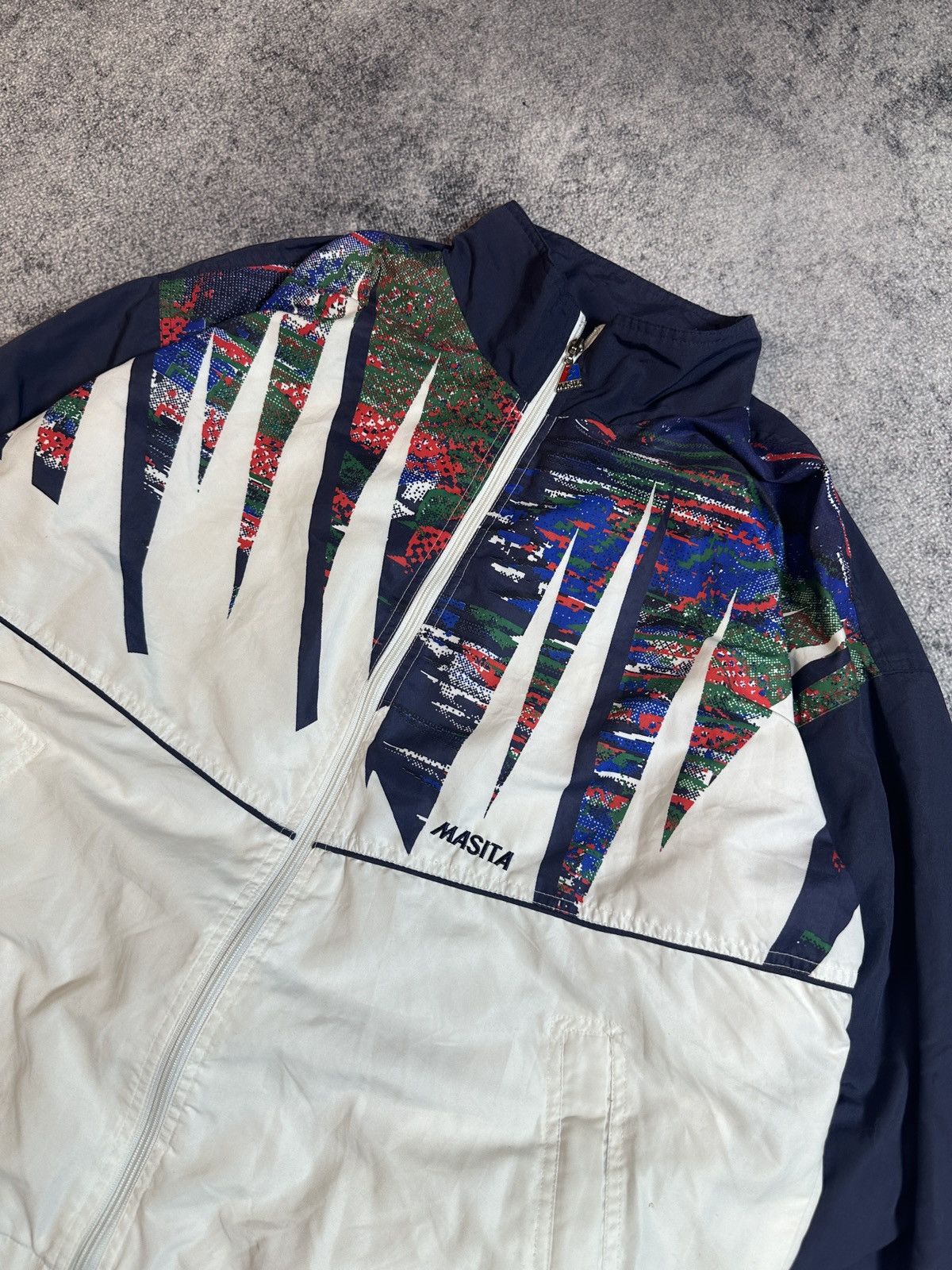 Vintage Vintage zip up jacket Streetwear hype 90s Style Adidas XL Size US XL / EU 56 / 4 - 2 Thumbnail
