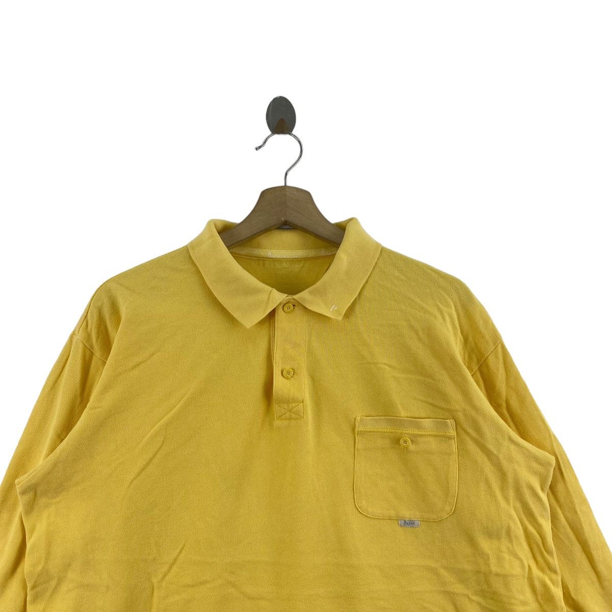 Other PAPAS Pocket Yellow Button Up Collar Long Sleeve Shirt Size US M / EU 48-50 / 2 - 2 Thumbnail