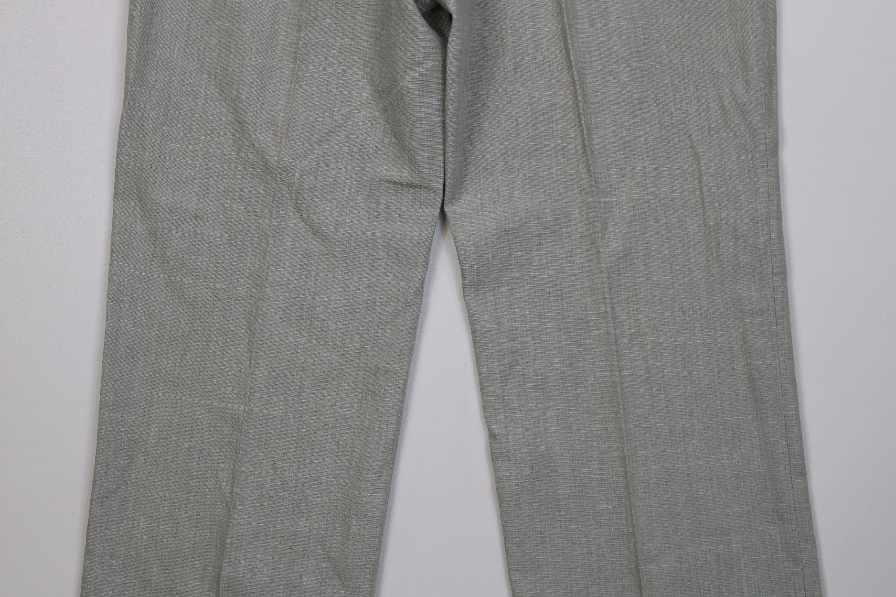 Vintage Vintage 70s Streetwear Rayon Gabardine Blend Wide Leg Pants Size US 34 / EU 50 - 10 Thumbnail