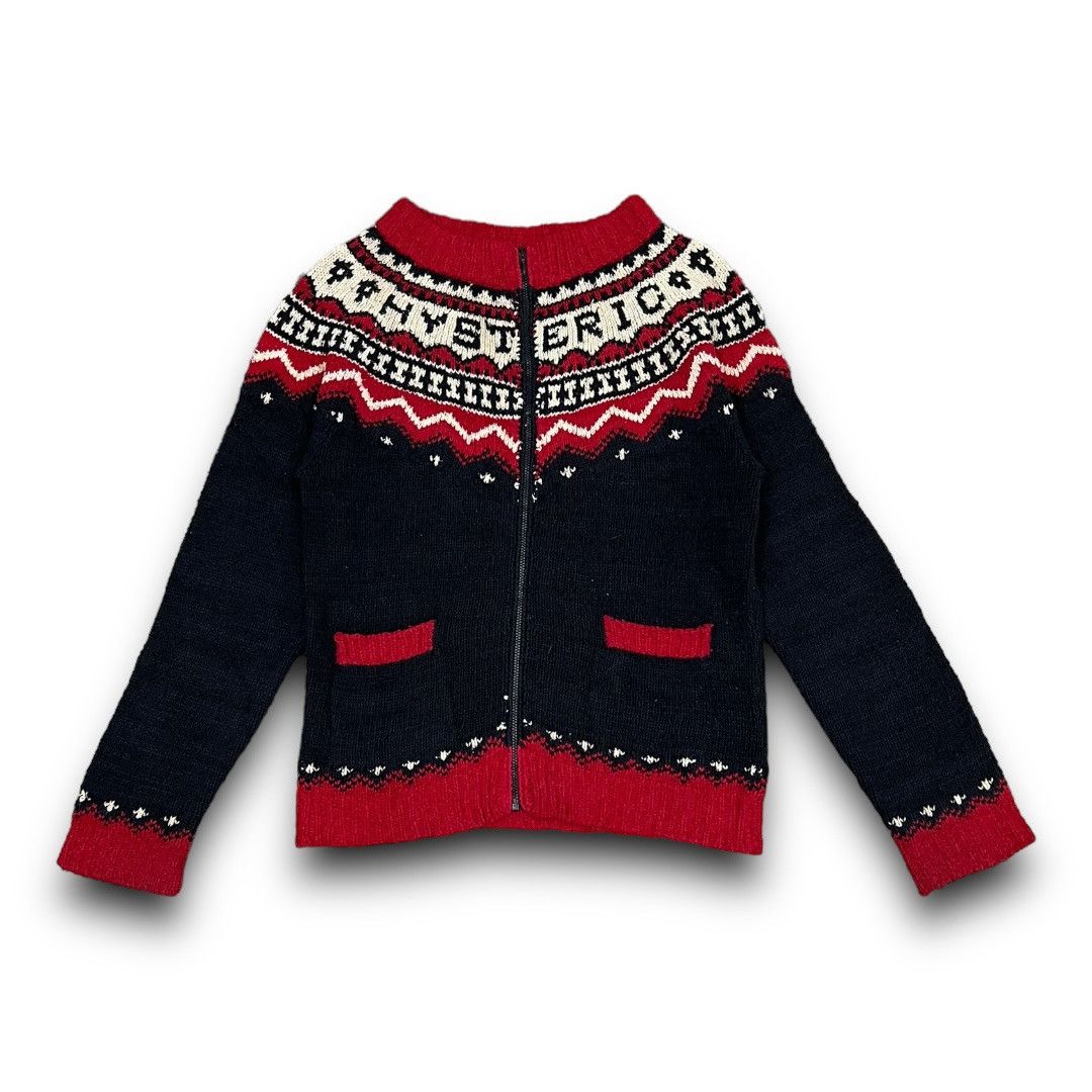 Hysteric Glamour VINTAGE HYSTERIC GLAMOUR JAPANESE BRAND SWEATER KNITWEAR Size US M / EU 48-50 / 2 - 1 Thumbnail