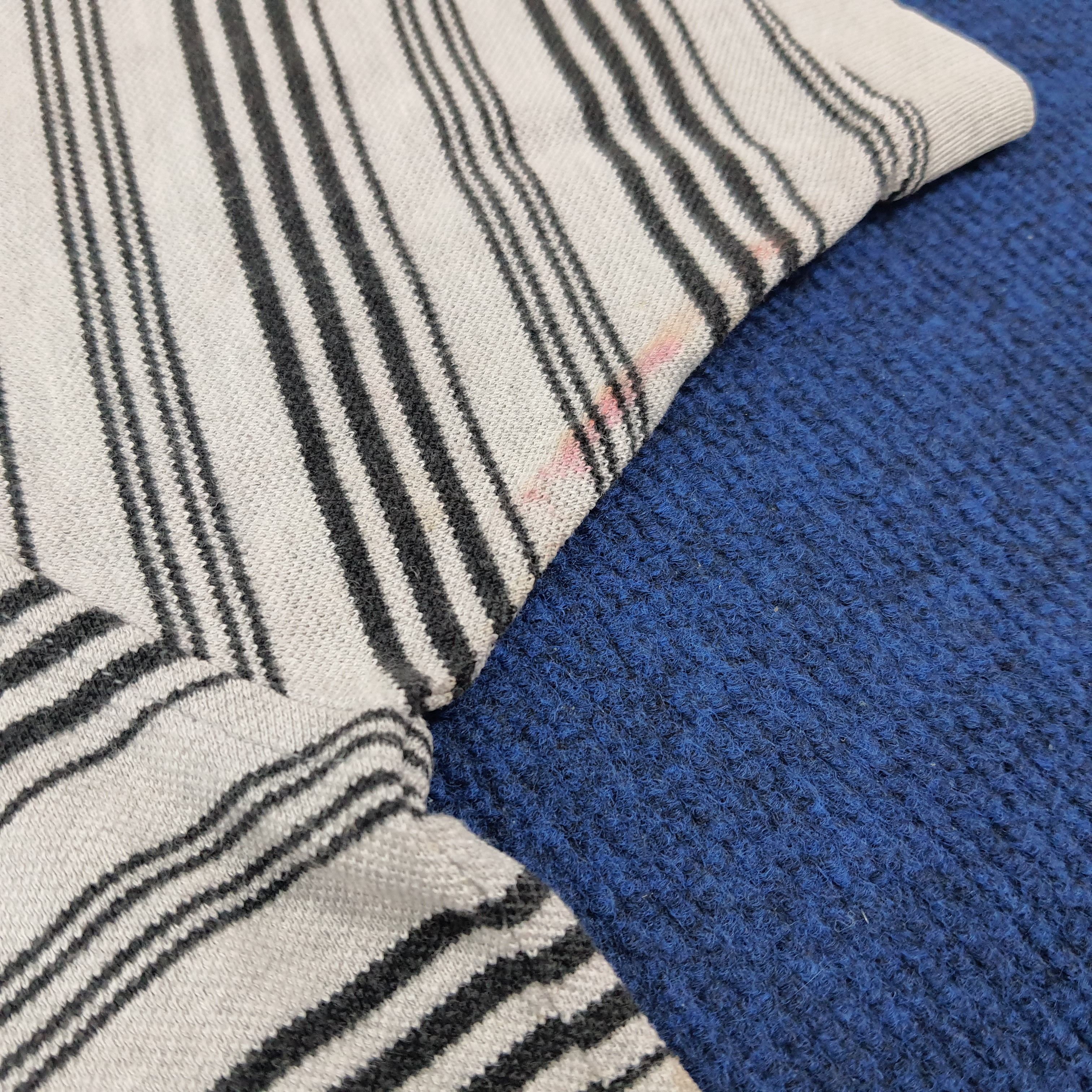 Vintage × Yves Saint Laurent Vintage YSL Yves Saint Laurent Stripes Polo Shirt Size US M / EU 48-50 / 2 - 5 Thumbnail