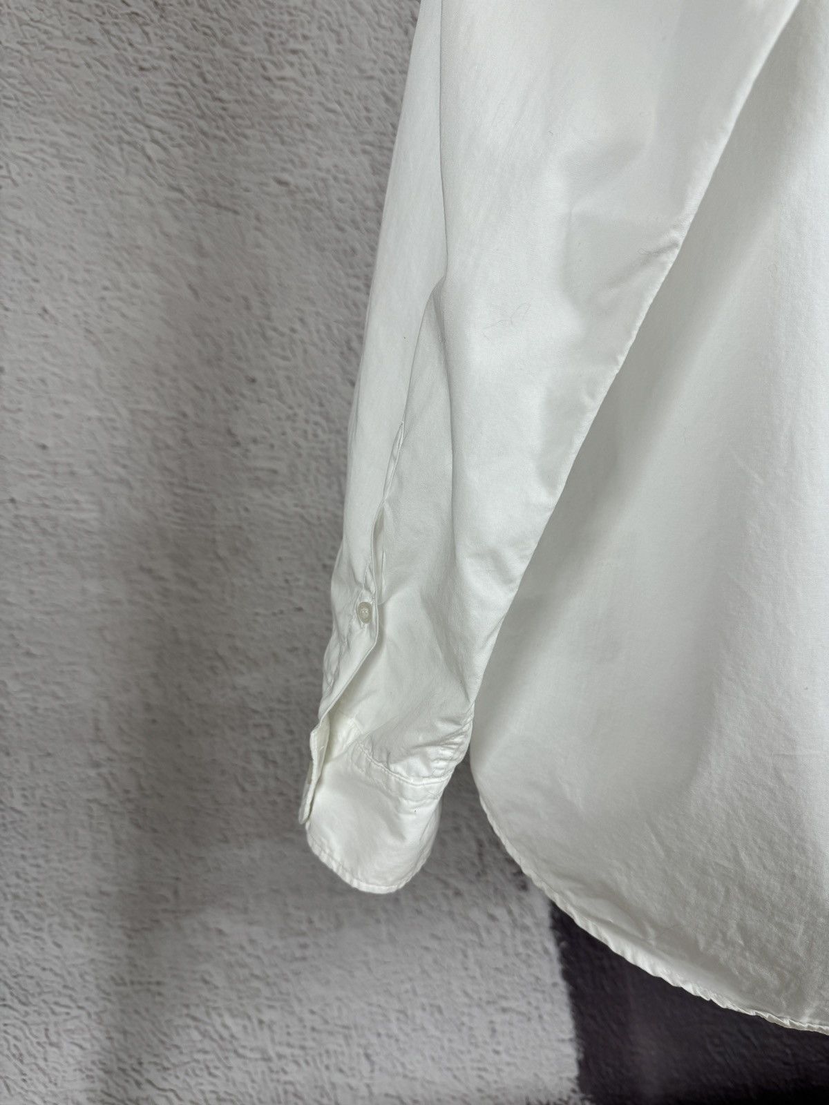 Moschino Moschino Jeans vintage designer sewn white button up shirt Size US XXL / EU 58 / 5 - 13 Thumbnail