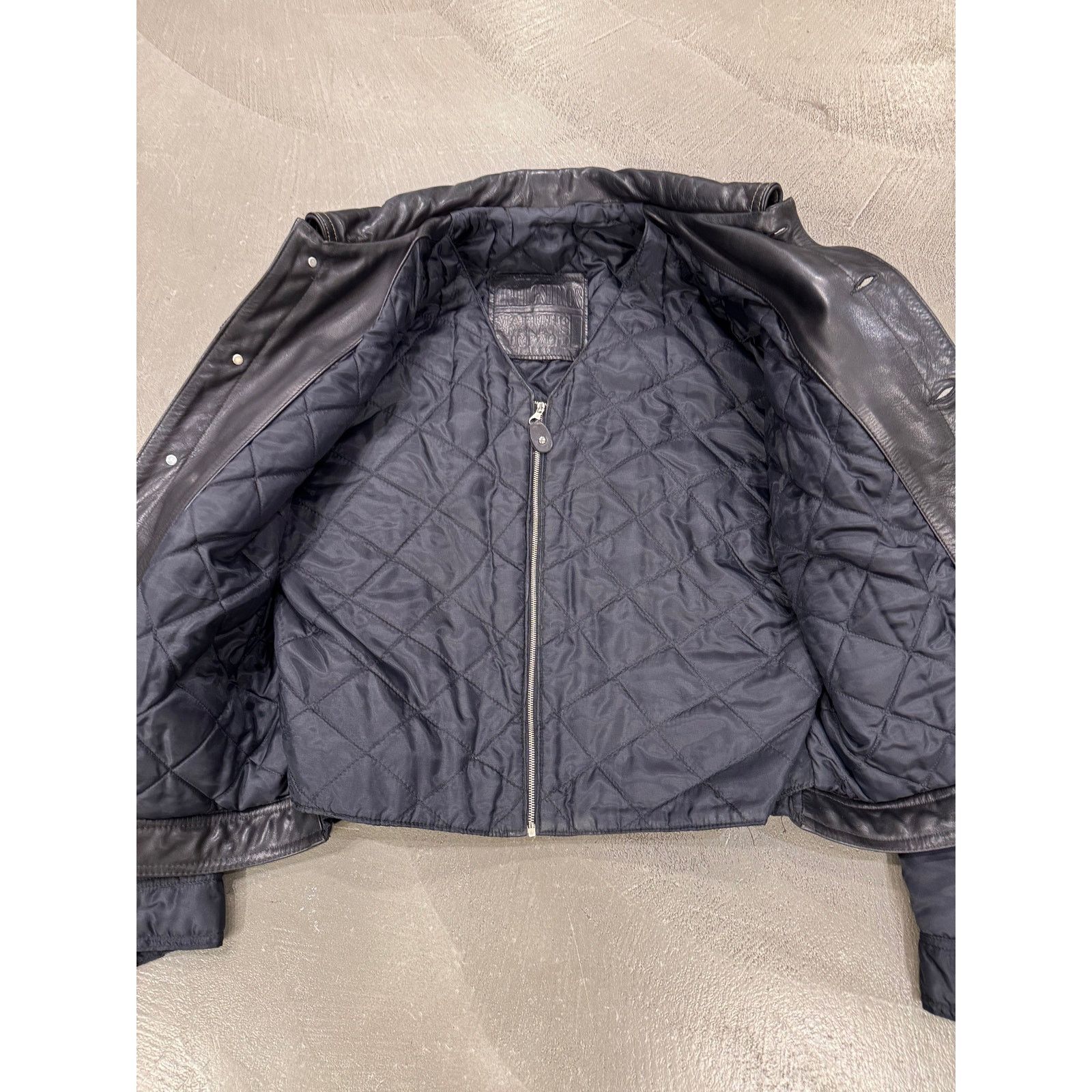 1980s Marithe Francois Girbaud hybrid leather jacket