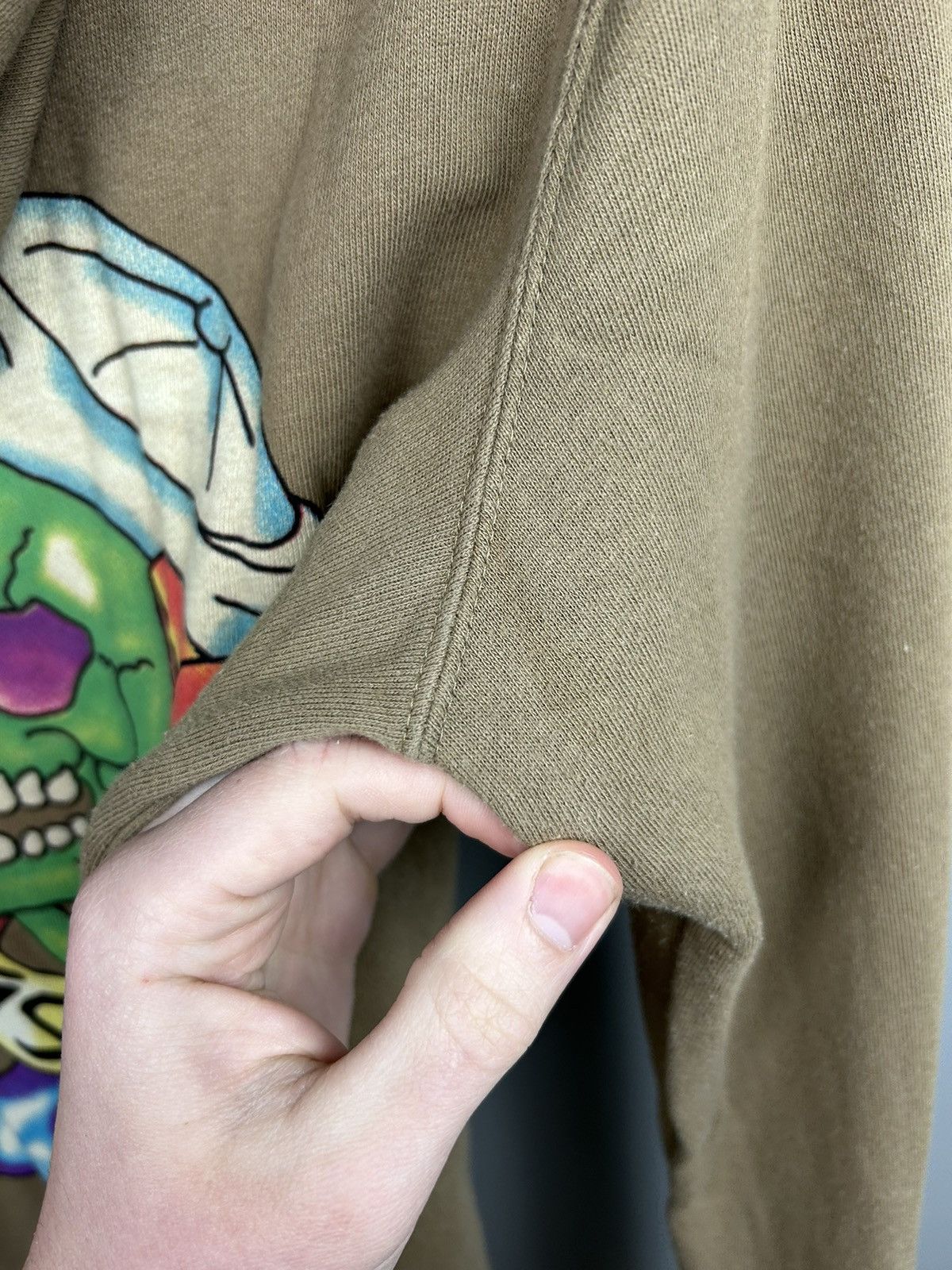 Ed Hardy Rare Vintage Ed Hardy Zip Up Hoodie Skull Logo Size US M / EU 48-50 / 2 - 10 Thumbnail