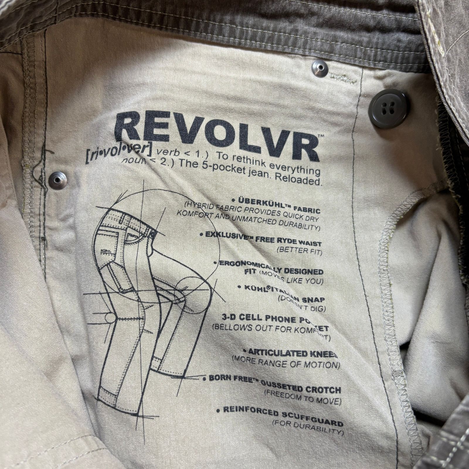 Kuhl Kuhl Revolvr Vintage Patina Dye Pants Men's 36x30 Gorpcore Size US 36 / EU 52 - 9 Thumbnail
