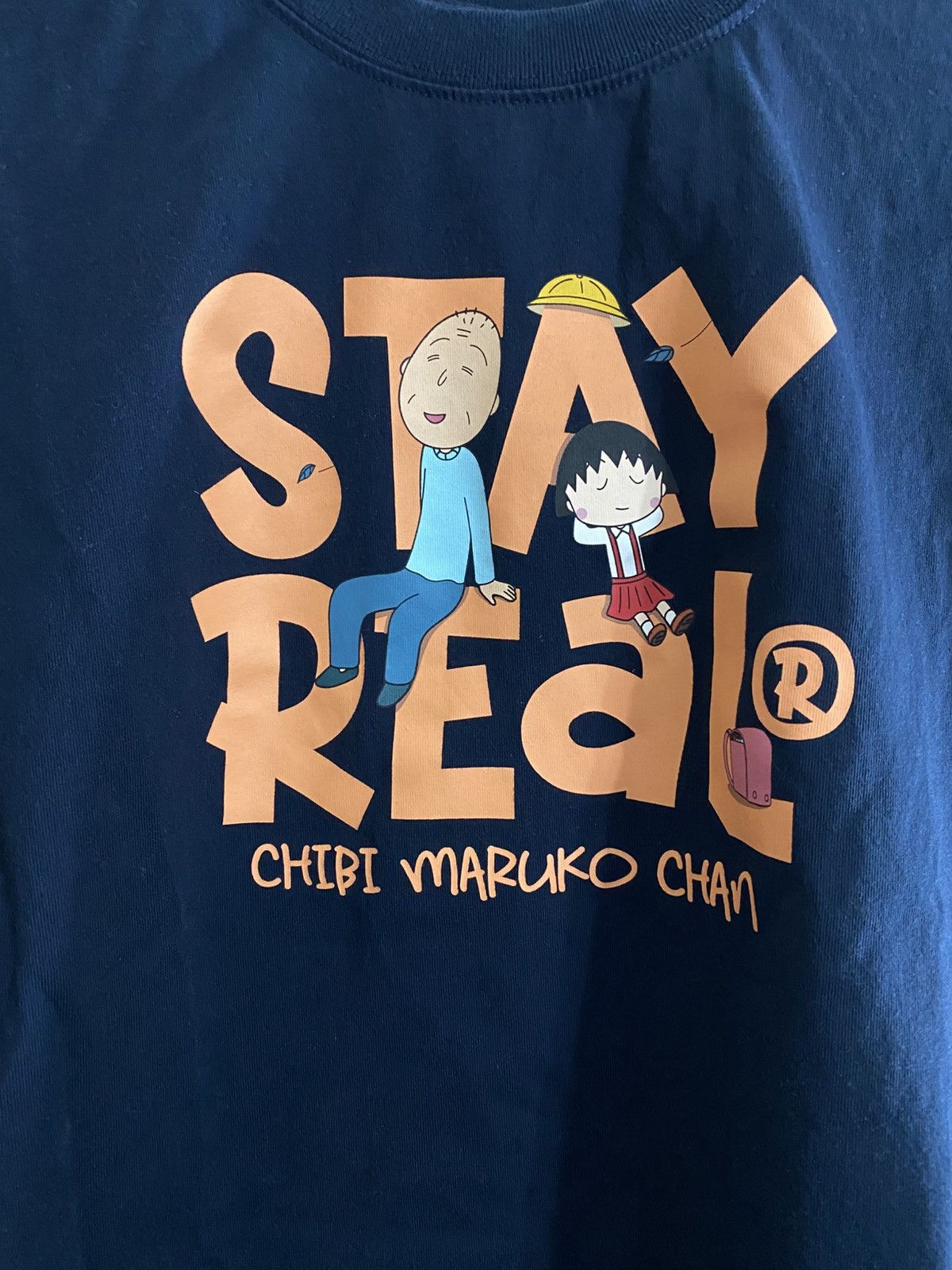 Japanese Brand Stay Real Chibi Maruko Chan Tee Size US M / EU 48-50 / 2 - 2 Thumbnail