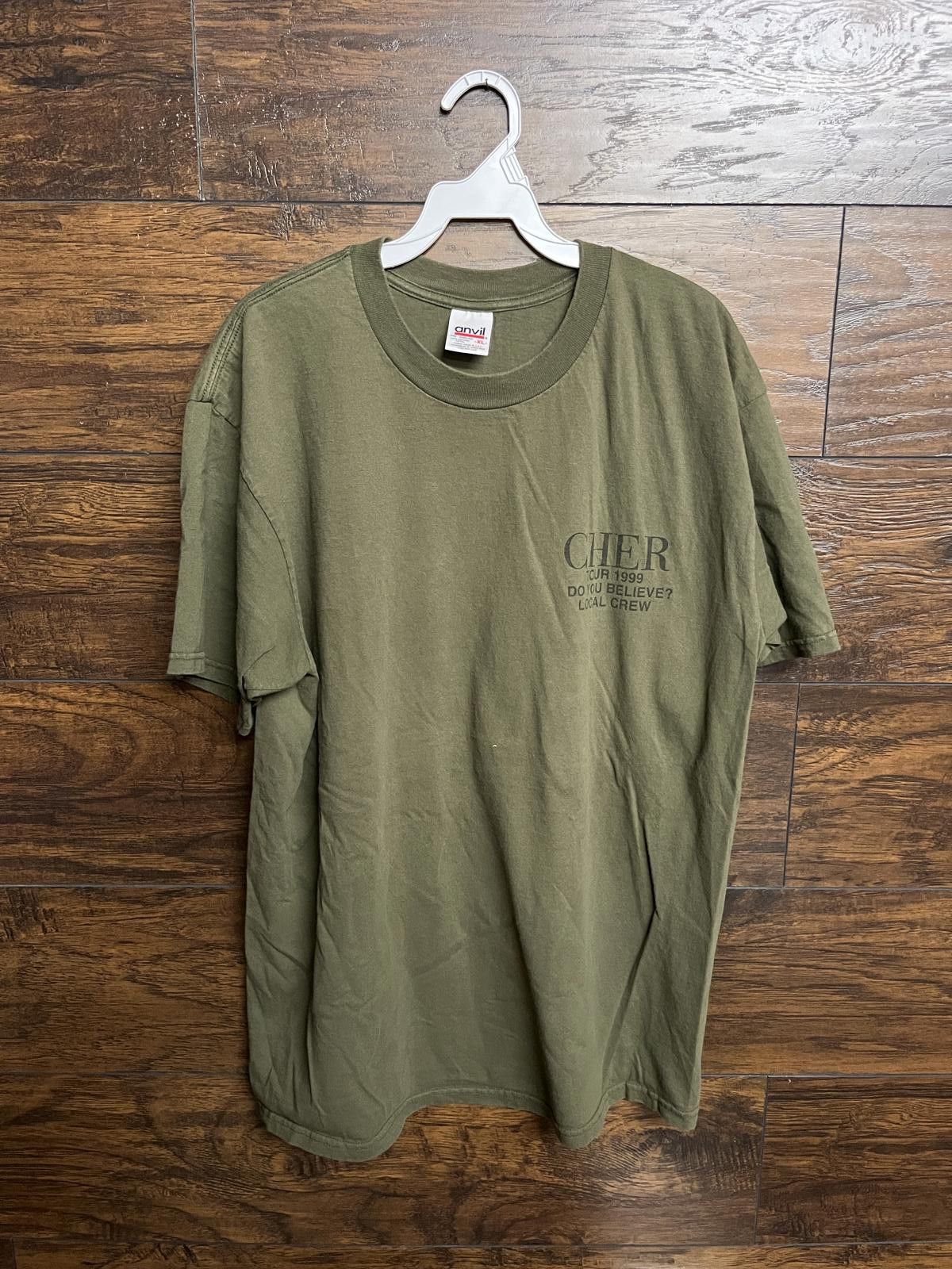 Anvil Vintage Cher T-shirt Do You Believe Tour 1999 Local Crew XL Size US XL / EU 56 / 4 - 1 Thumbnail