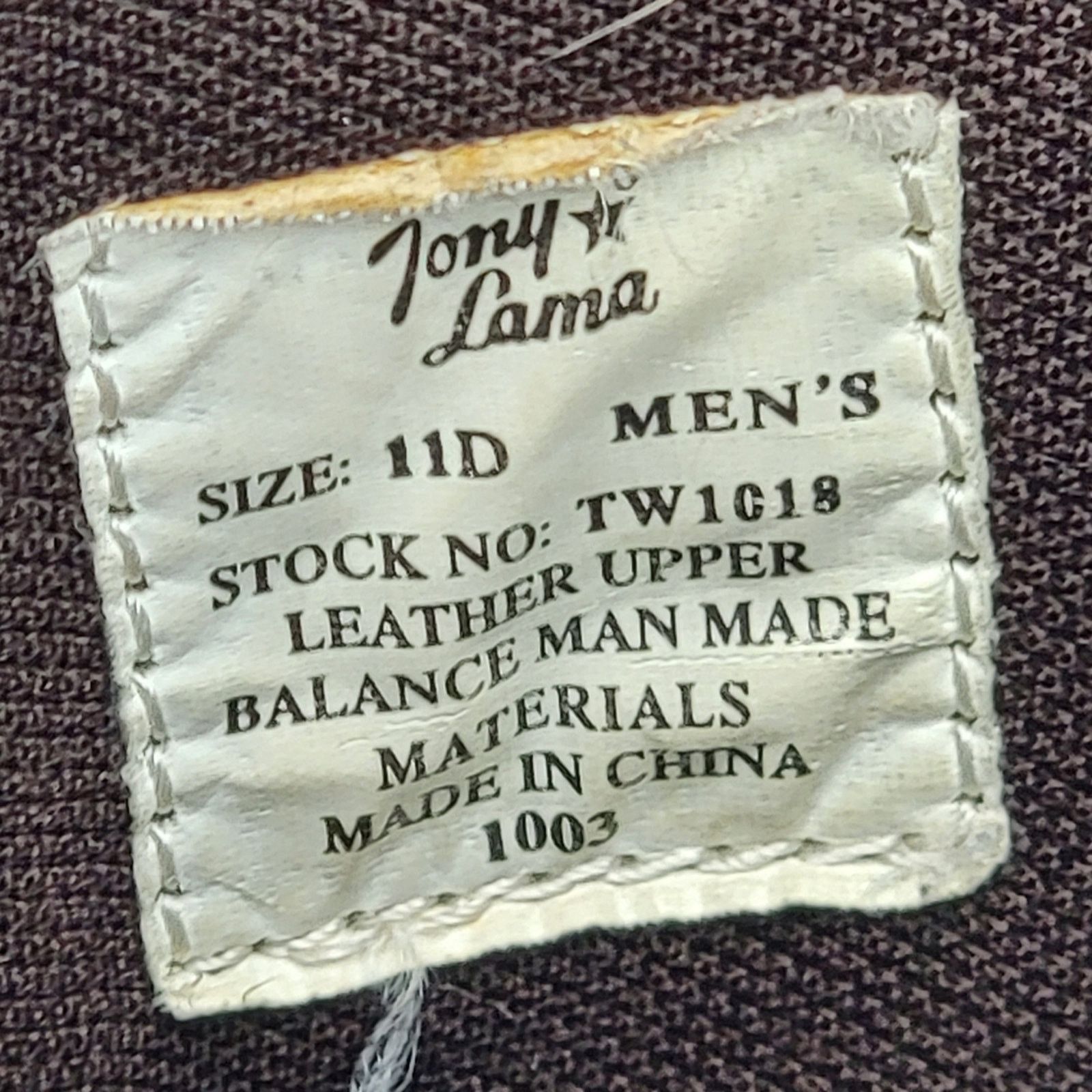 Tony Lama Tony Lama TLX Waterproof Western Cowboy Work Boot - 11D Size US 11 / EU 44 - 8 Thumbnail