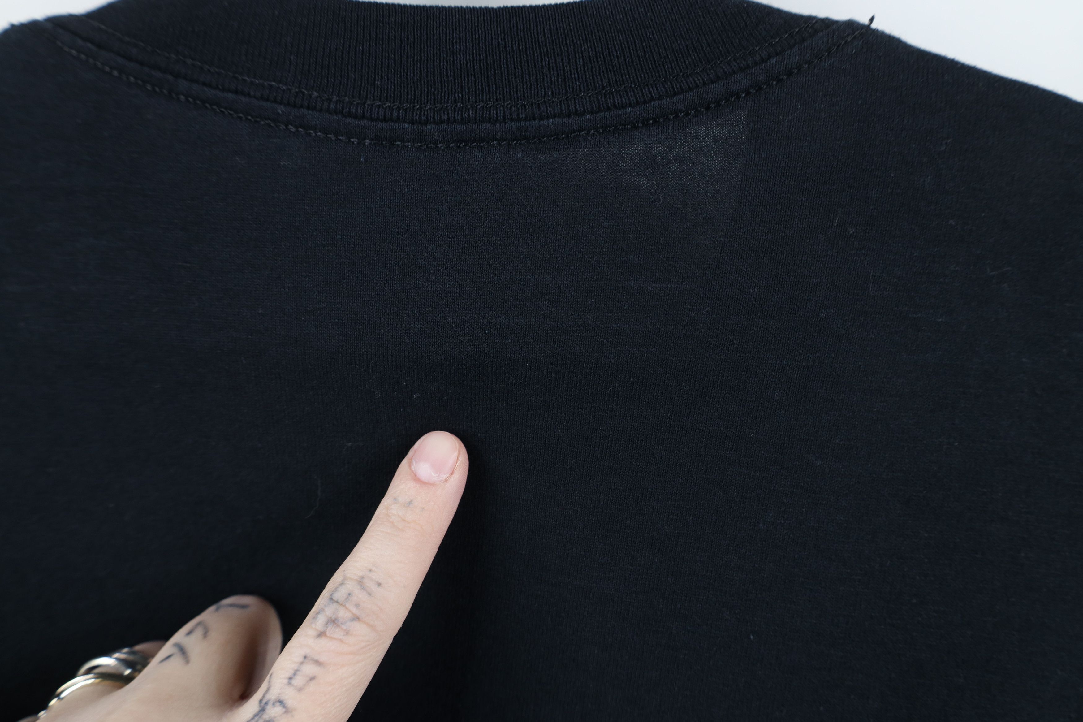 Vintage Vintage 90s Streetwear Short Sleeve T-Shirt Black Cotton Size US L / EU 52-54 / 3 - 9 Thumbnail