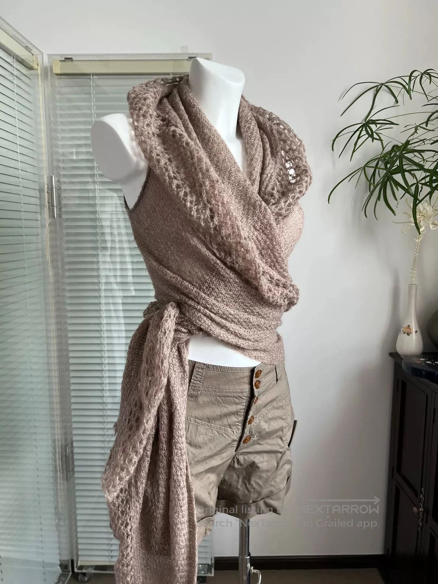 Other Wasteland Style Hollow Knit Asymmetrical Vest. Size S / US 4 / IT 40 - 4 Thumbnail