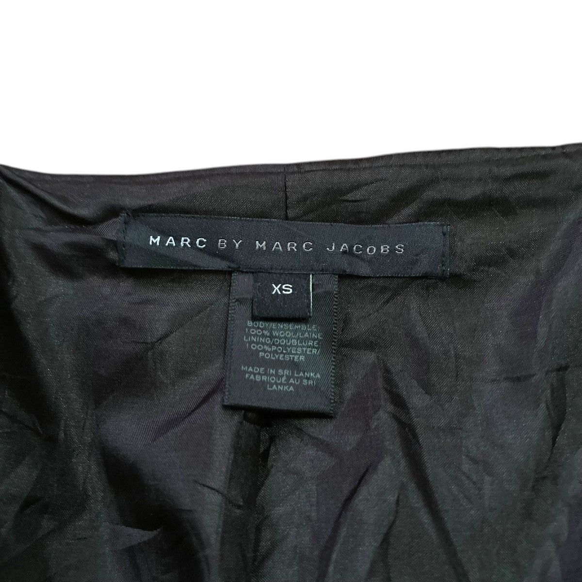 Marc Jacobs MARC by MARC JACOBS BUTTON UP WOOL CROP JACKET Size XS / US 0-2 / IT 36-38 - 13 Thumbnail