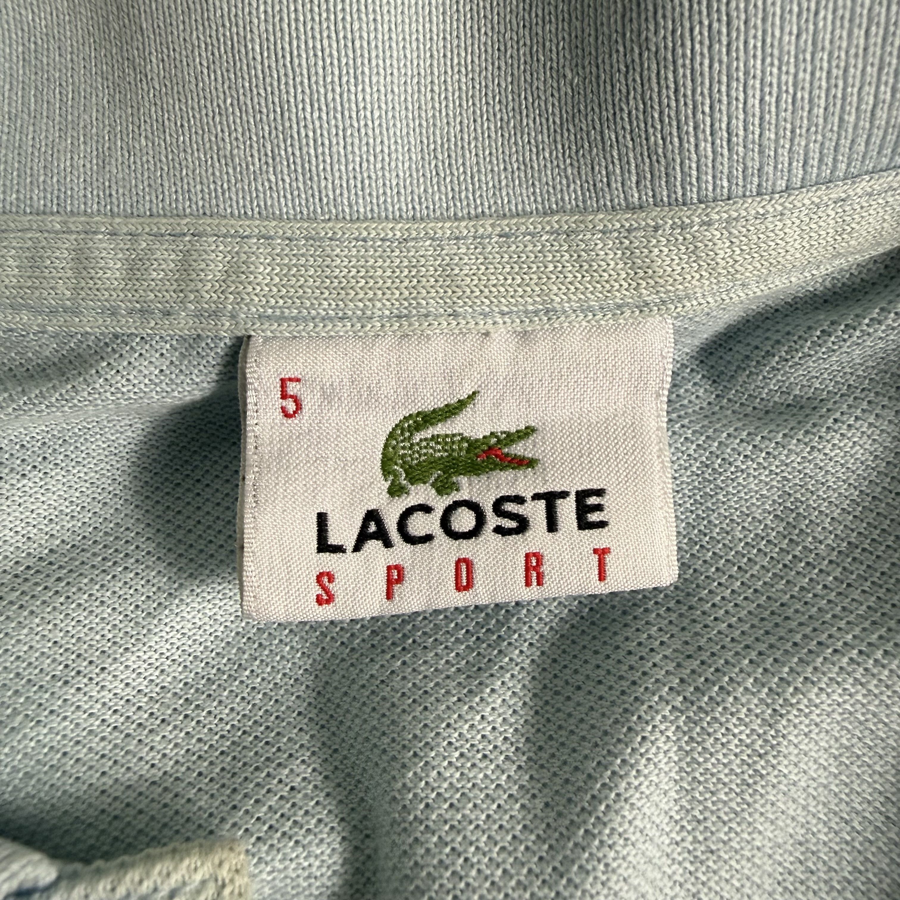 Lacoste 🔥RARE🔥Vintage Lacoste Sport Single Pocket Polo Shirt Size US XXL / EU 58 / 5 - 6 Thumbnail