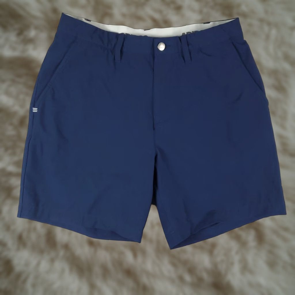 Adidas Adidas Shorts Mens Size 32 Blue Golf Casual Chino Flat Front Slash Pockets Size US 32 / EU 48 - 1 Thumbnail