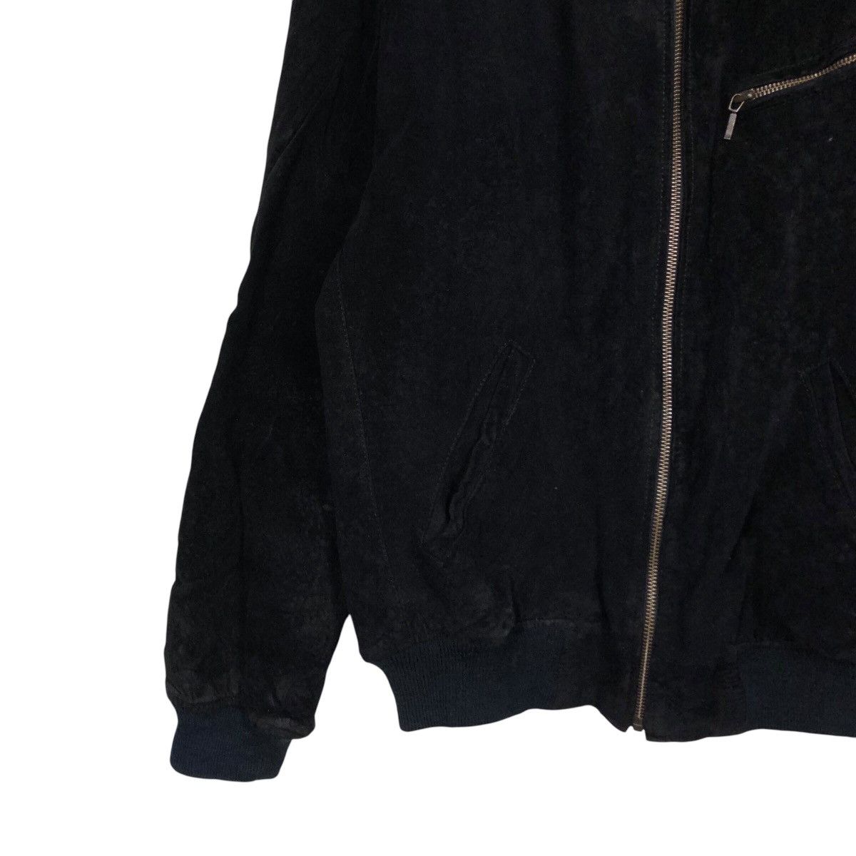 Japanese Brand 📌Vtg Suede Leather Bomber Jacket Kearney House Issey Miyake Size US M / EU 48-50 / 2 - 5 Thumbnail