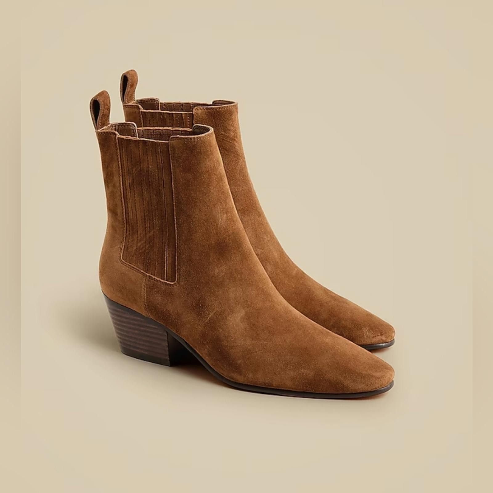 J Crew Piper ankle boots in suede