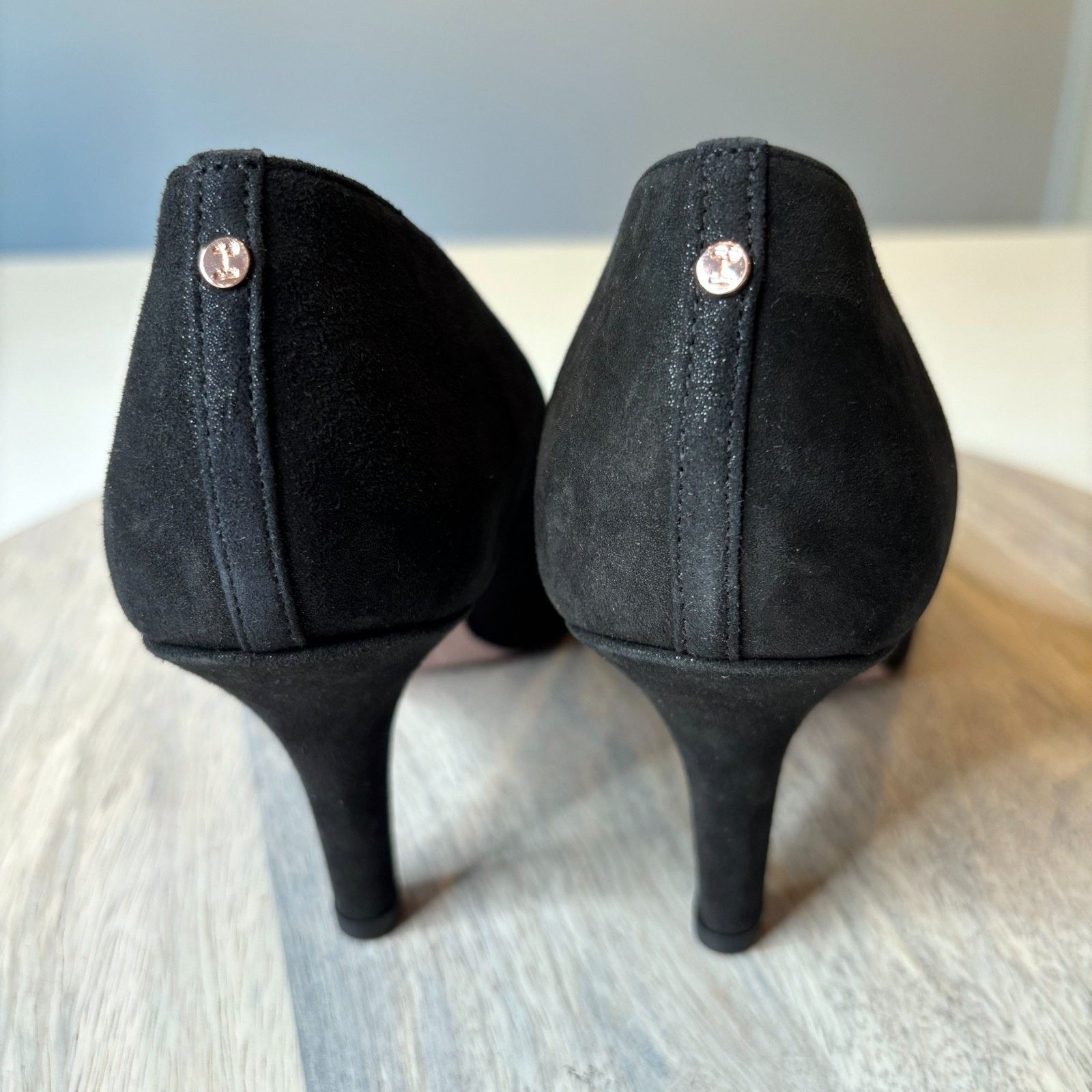Repetto NEW Repetto Diva Clap Black Suede Heels EU 39 US Size 9 Size US 9 / IT 39 - 11 Thumbnail