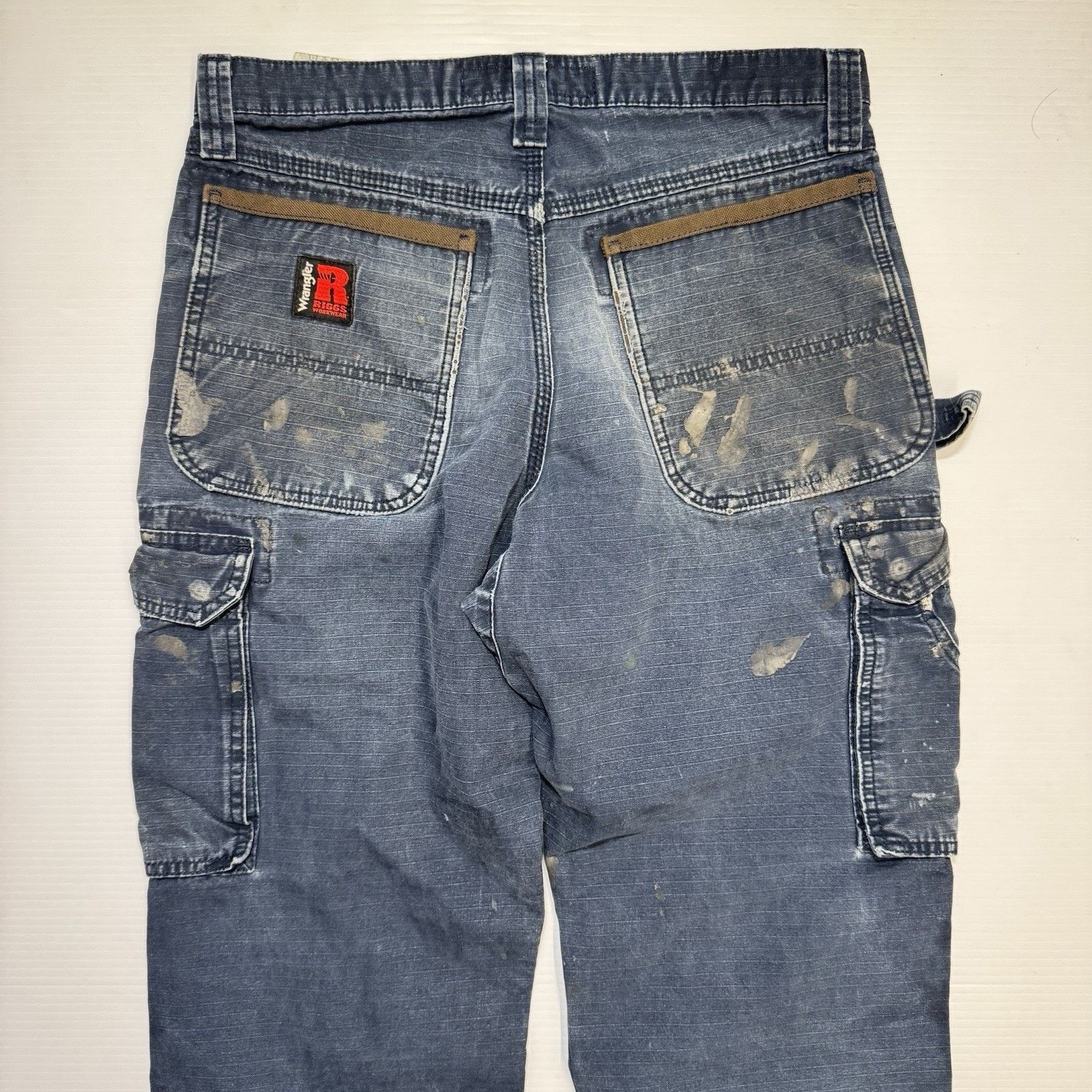 Wrangler Wrangler Riggs Workwear Ranger Relaxed Fit Black Men 31x32 Size US 31 - 8 Thumbnail
