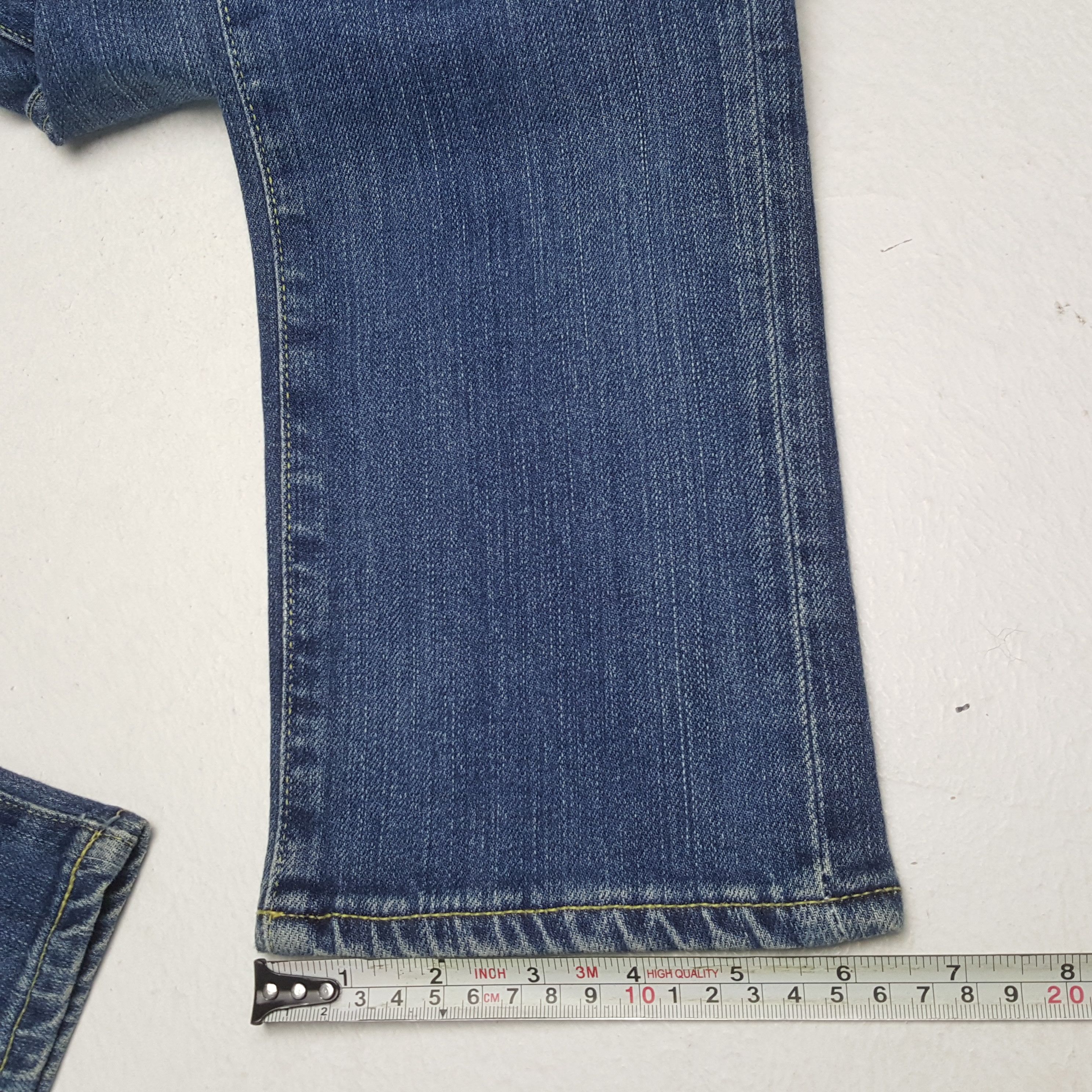 Hysteric Glamour × Japanese Brand × Vintage HYSTERIC GLAMOUR Japanese Brand Custom Art Jeans Size 31" - 11 Thumbnail