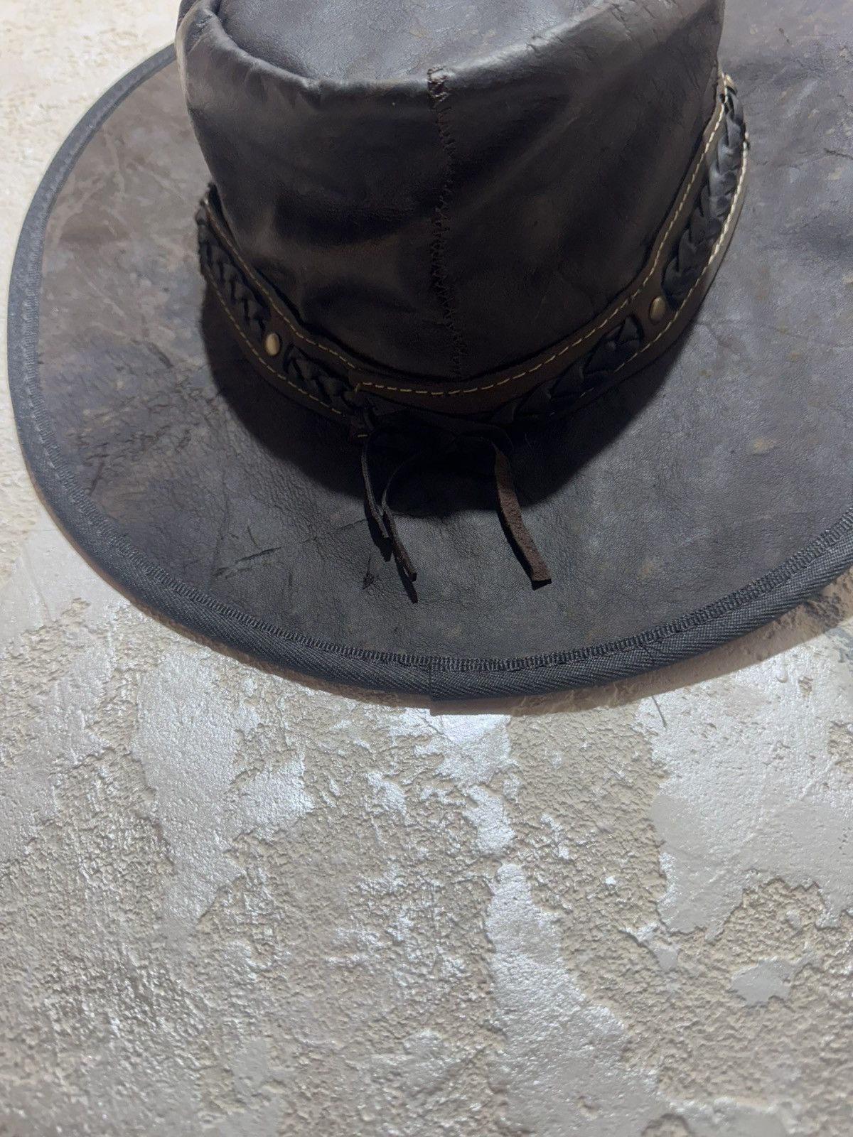 Vintage BarmahHats Vintage Kangaroo Leather Hat Size ONE SIZE - 16 Thumbnail