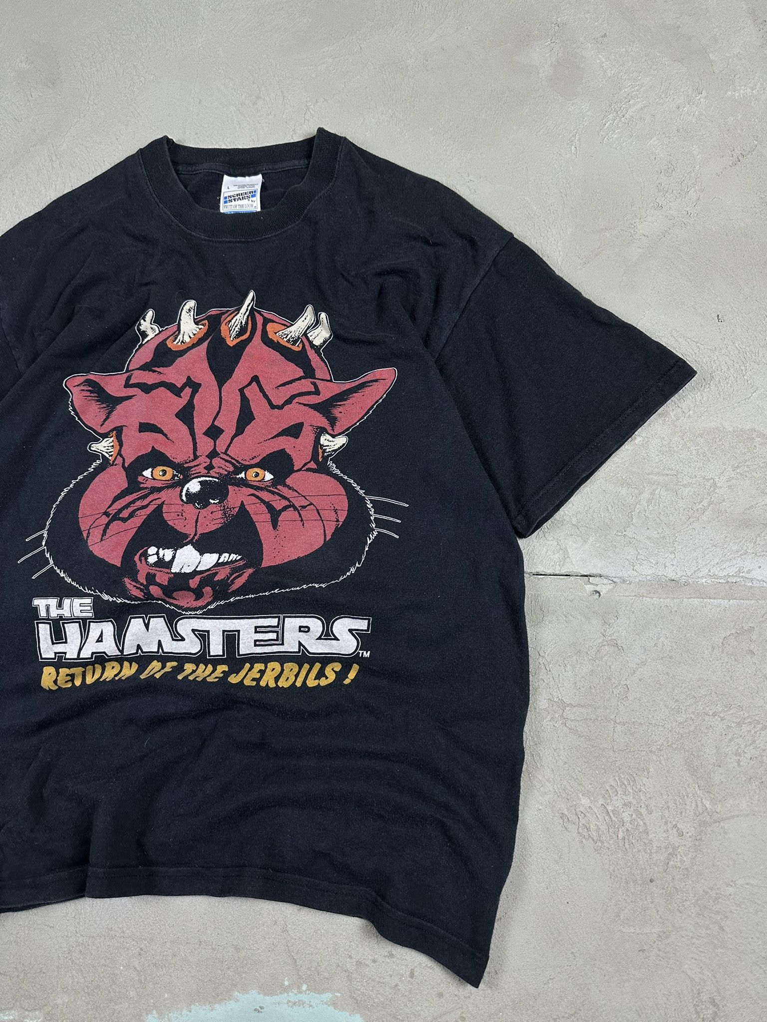Vintage Vintage Star Wars Parody The Hamsters Humor Tee Size US L / EU 52-54 / 3 - 4 Thumbnail