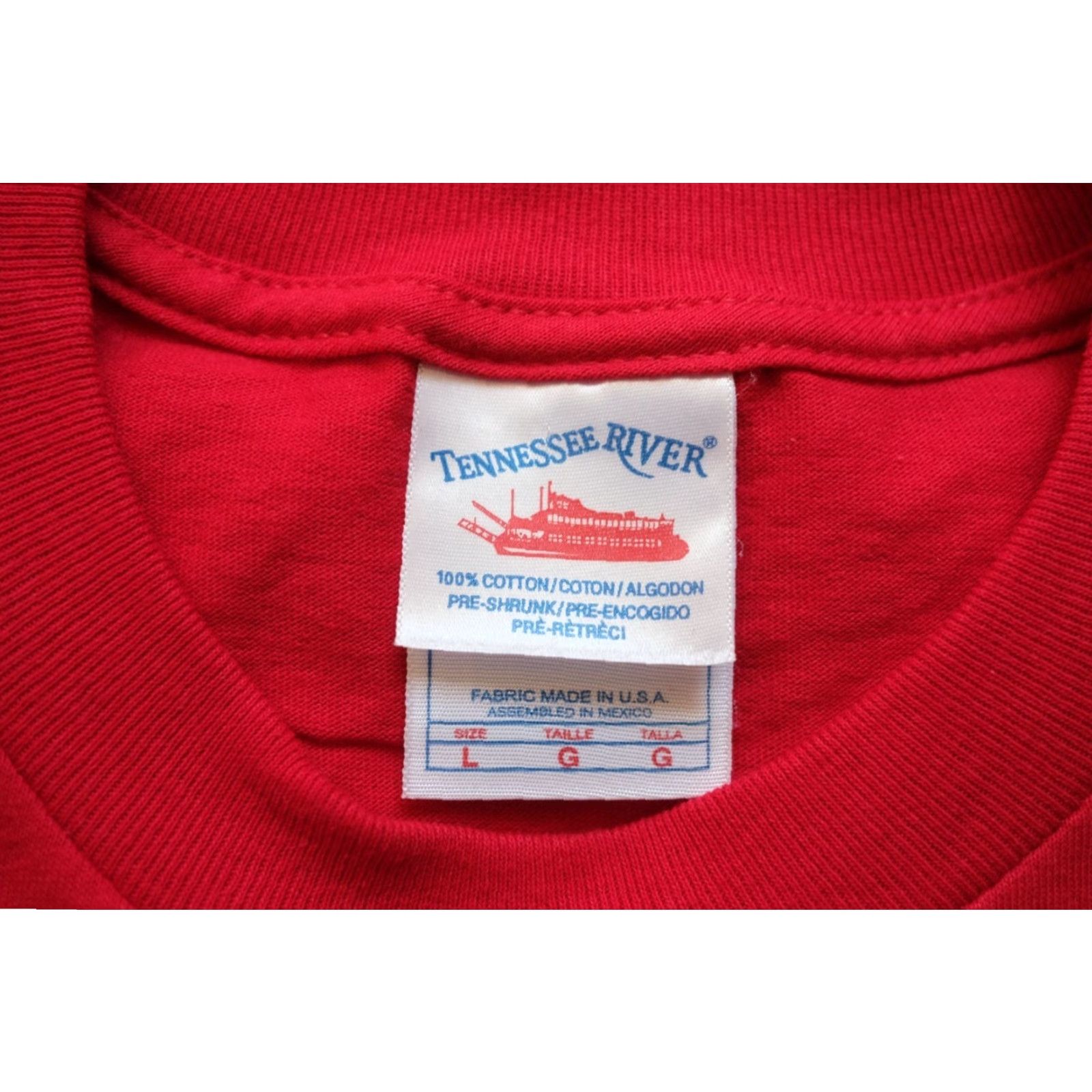 Vintage VINTAGE ALF CHRISTMAS USA MADE FUNNY COMEDY TV PROMO RED GRAPHIC T SHIRT LG Mens Size US L / EU 52-54 / 3 - 6 Thumbnail
