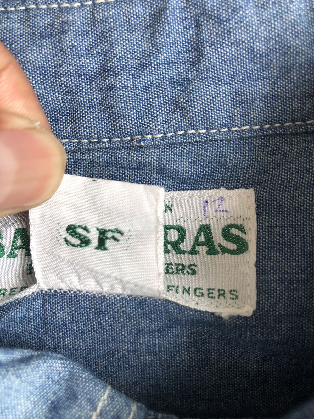 Sassafras Japanese Sassafras Diggin Shirt Denim Size US M / EU 48-50 / 2 - 21 Thumbnail