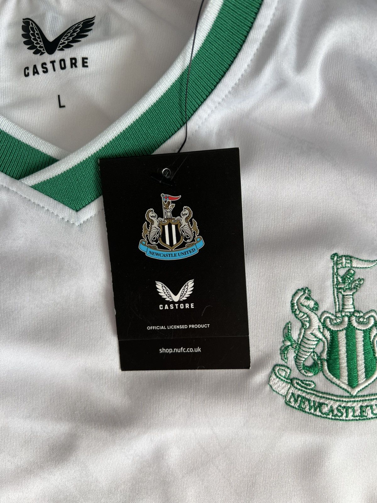 Castore 2022 2023 Newcastle United Castore Third Kit Soccer Jersey M Size US L / EU 52-54 / 3 - 11 Thumbnail