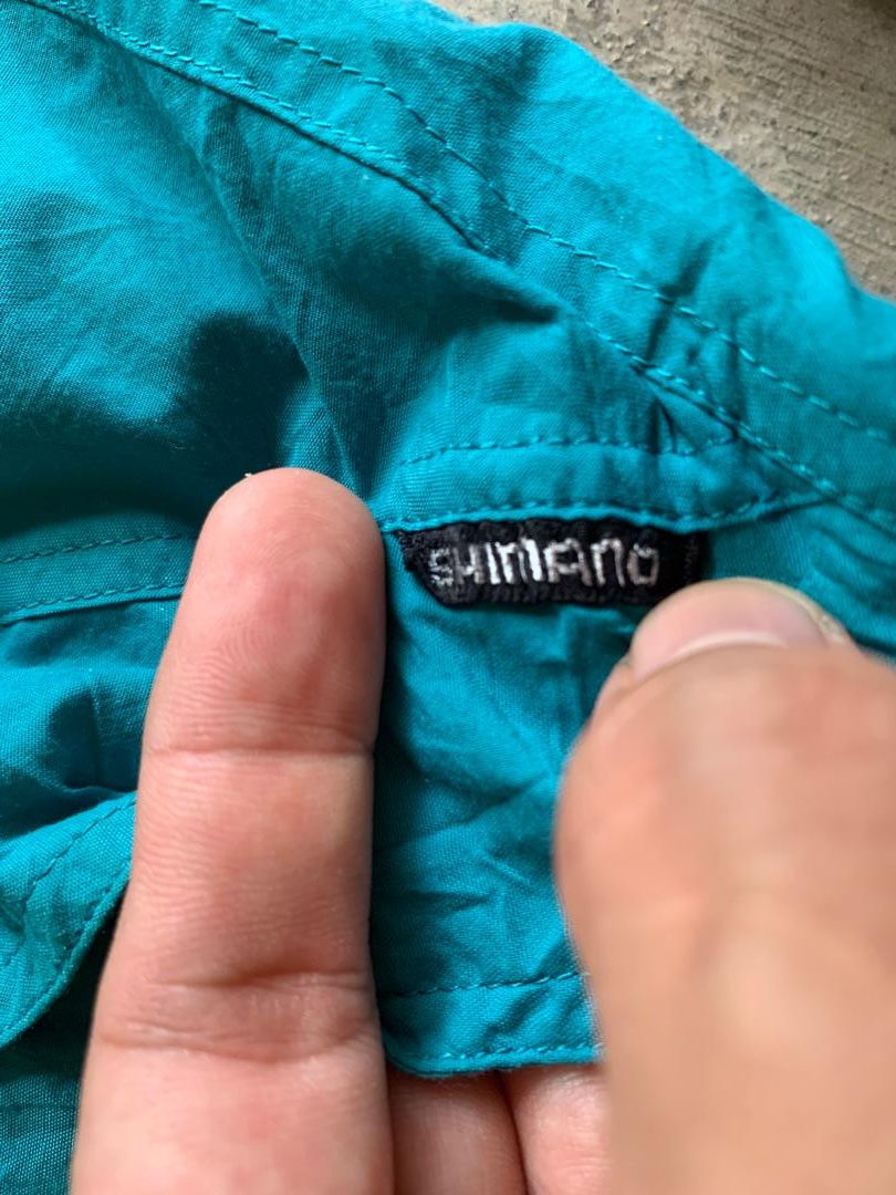 Japanese Brand Vintage Shimano windbreaker Jacket Size US L / EU 52-54 / 3 - 9 Thumbnail