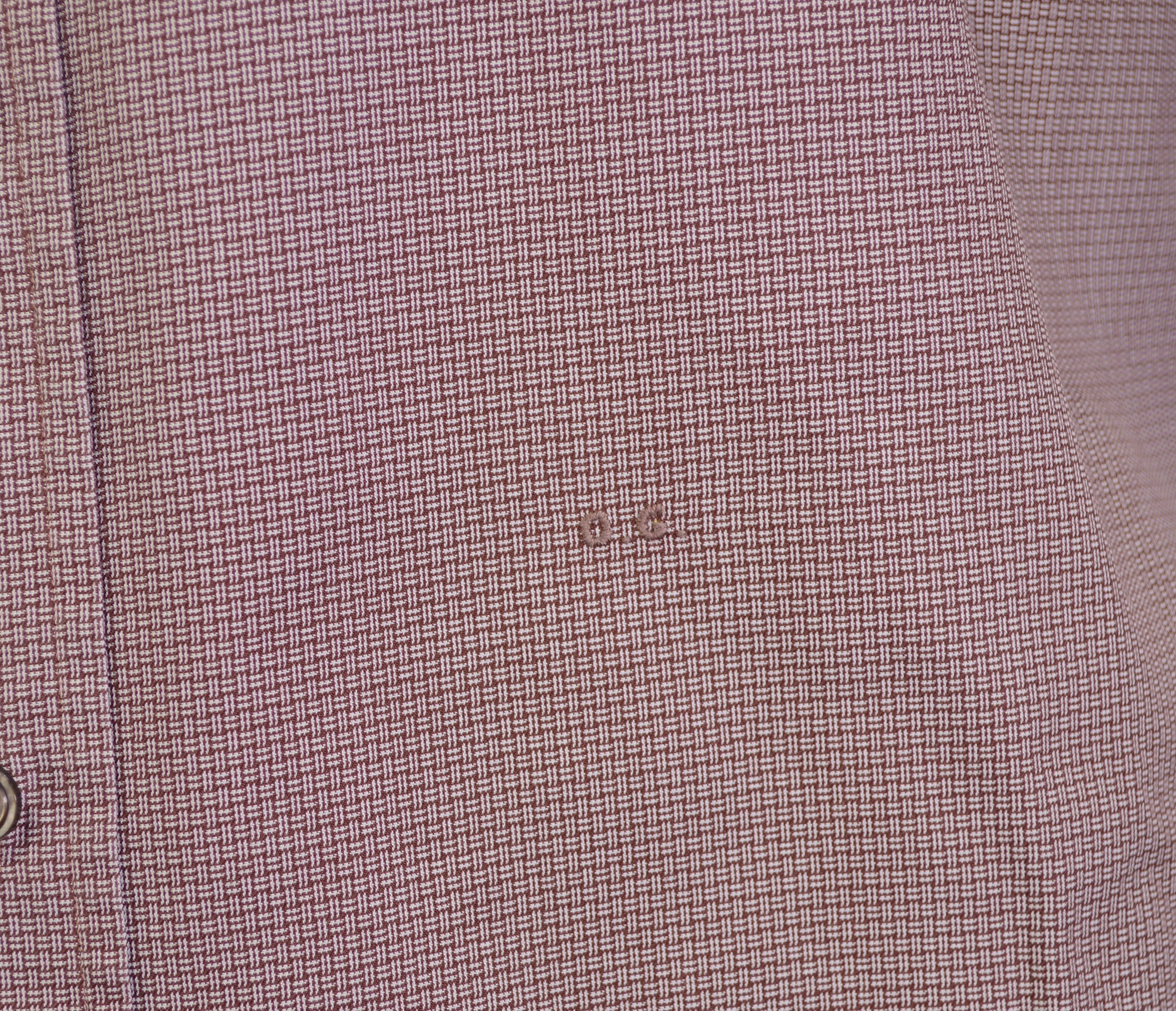Tom Ford MTO Amazing Men's Tom Ford Shirt 48 Brown Cotton Italy Size US XXL / EU 58 / 5 - 6 Thumbnail