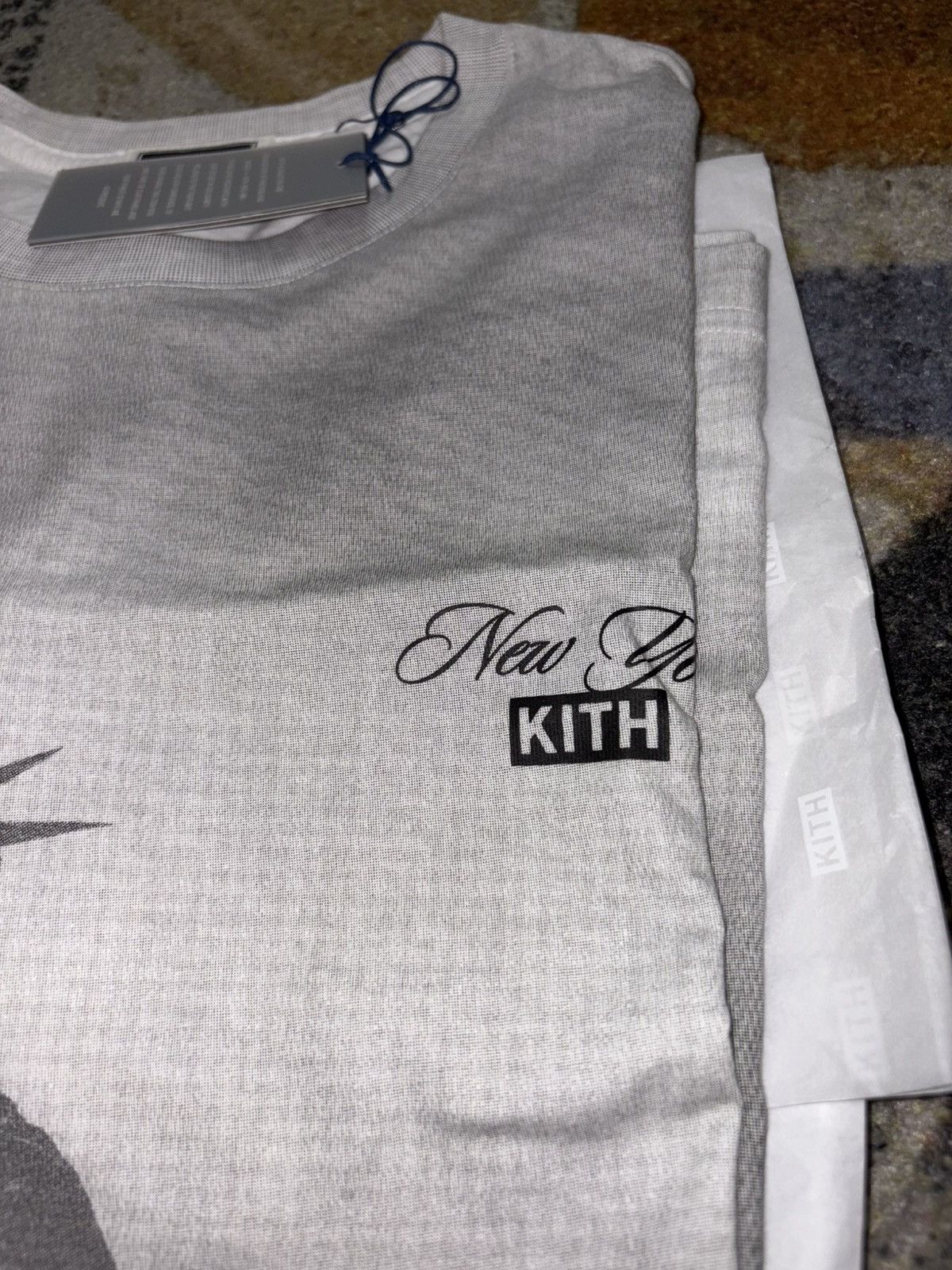 Kith Kith Static Liberty Alex Boxy Vintage Tee (NY EXCLUSIVE) Size US L / EU 52-54 / 3 - 2 Thumbnail