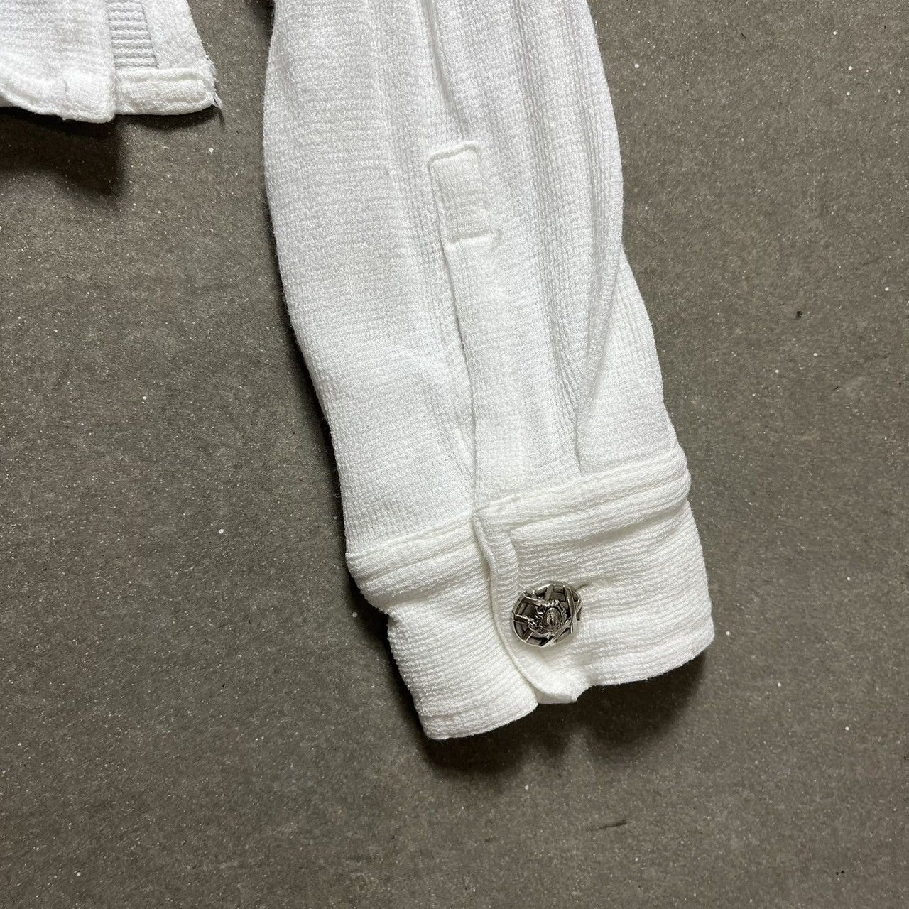 Versace Versace white knit long sleeve cardigan belt Size M / US 6-8 / IT 42-44 - 8 Thumbnail