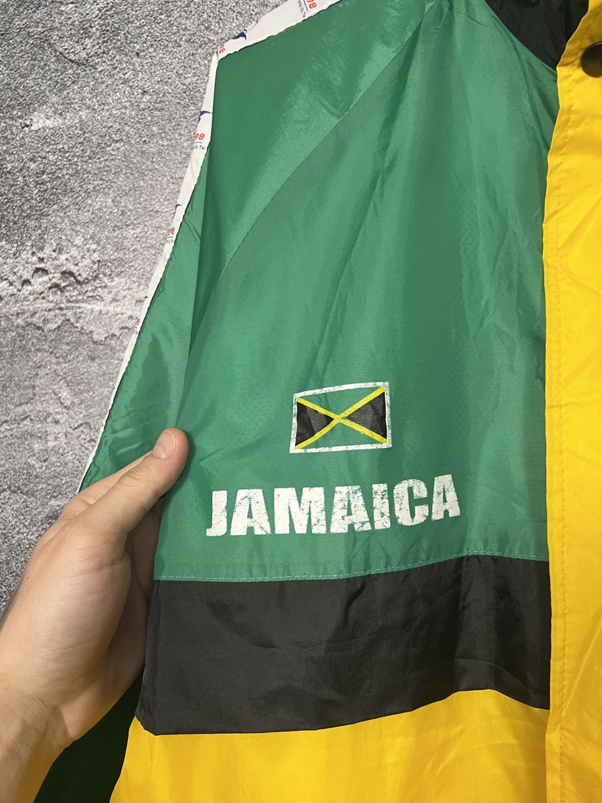 Vintage Rare Vintage Jamaica Fifa World Cup 1998 Jacket Windbreaker Size US XL / EU 56 / 4 - 5 Thumbnail