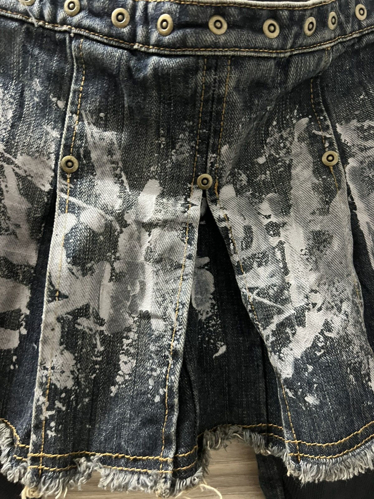 Other ALGONQUIN PUNK PANTS GOTHIC BONDAGE CLLASIC JEANS Size US 31 - 12 Thumbnail