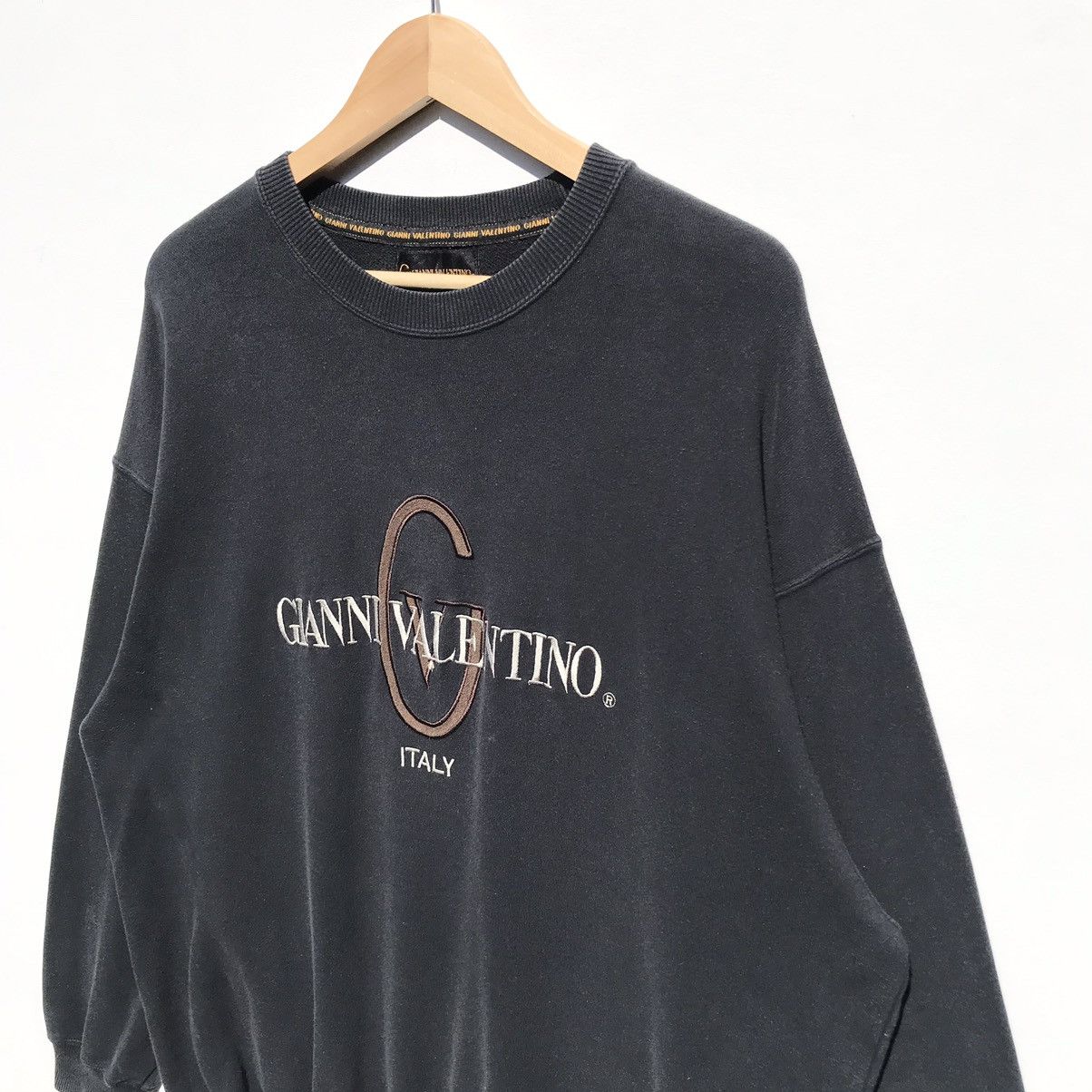 Gianni Valentino Vintage Gianni Valentino Italy Sweatshirt Gianni Valentino Size US XL / EU 56 / 4 - 6 Thumbnail
