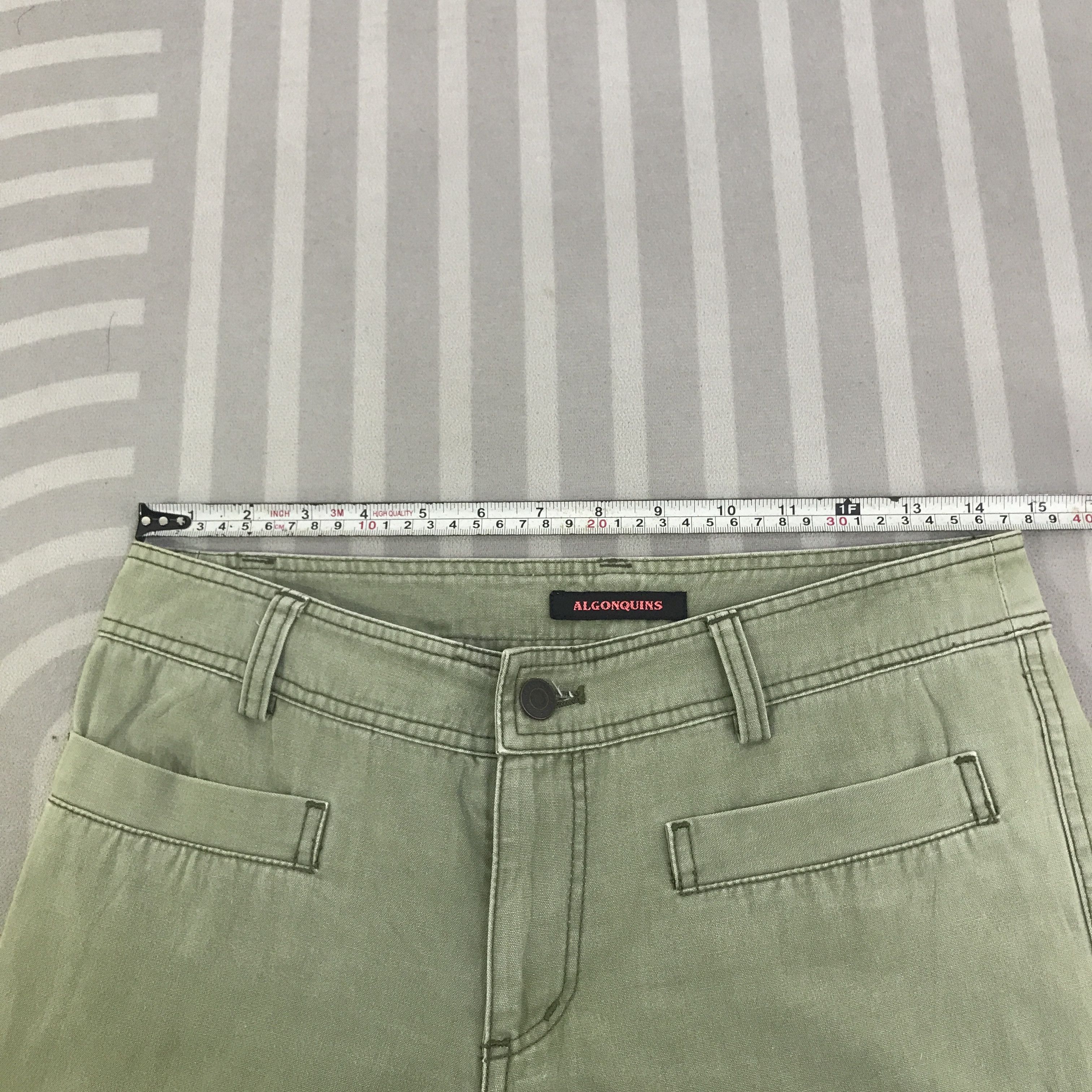 Japanese Brand Vintage Algonquins Cargo faded Pants K130B4 Size 30" / US 8 / IT 44 - 7 Thumbnail