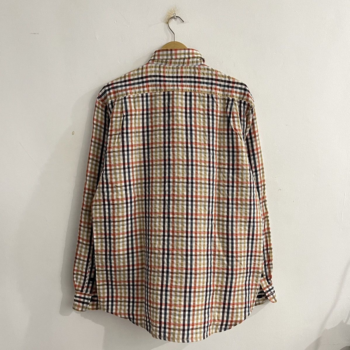 Michiko Koshino Michiko London Koshino - Plaid Longsleeve Button Up Shirt Size US L / EU 52-54 / 3 - 7 Thumbnail