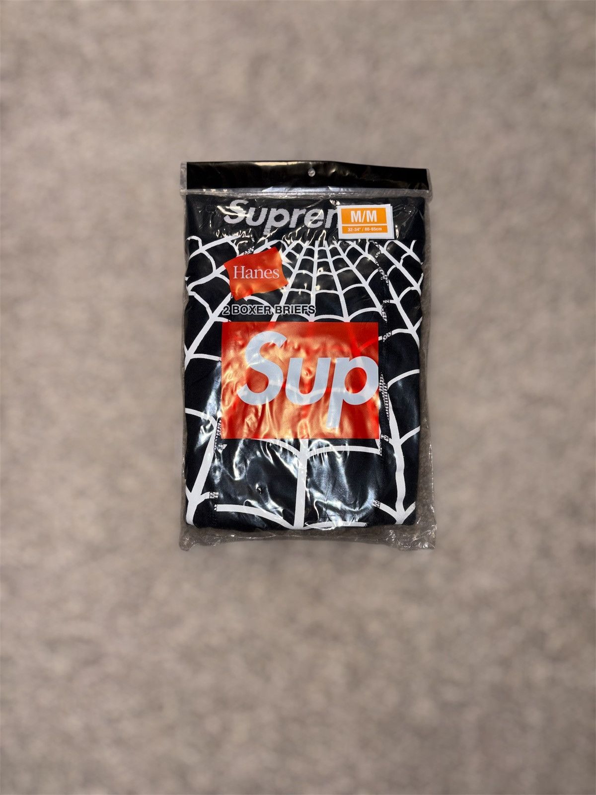 Hanes × Supreme Supreme Hanes Spider-Man Boxer Briefs size medium Size 32 - 1 Thumbnail