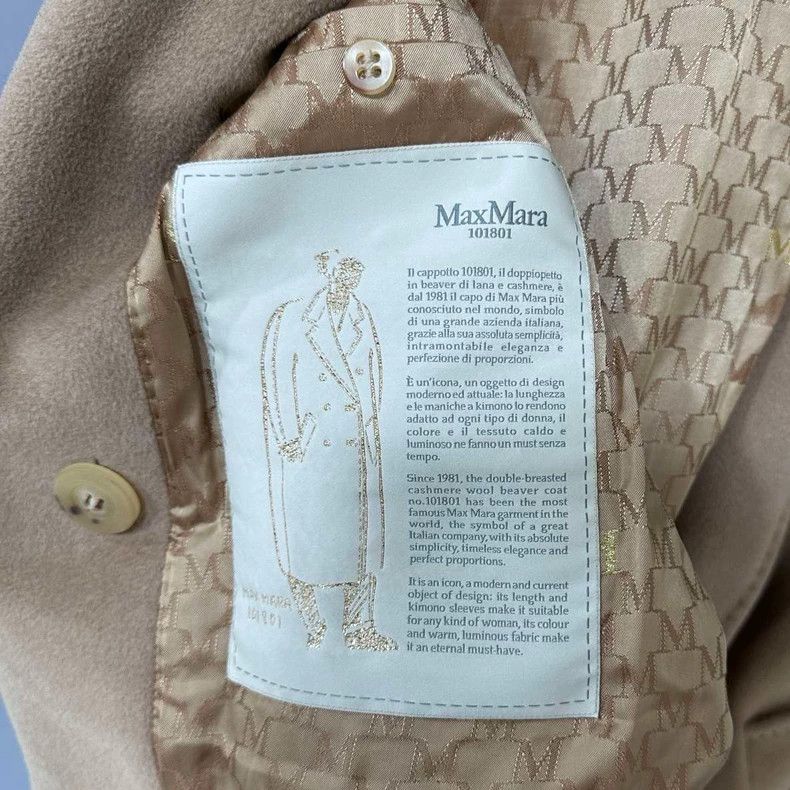 Max Mara Max Mara 101801 Classic Coat Size S / US 4 / IT 40 - 5 Thumbnail